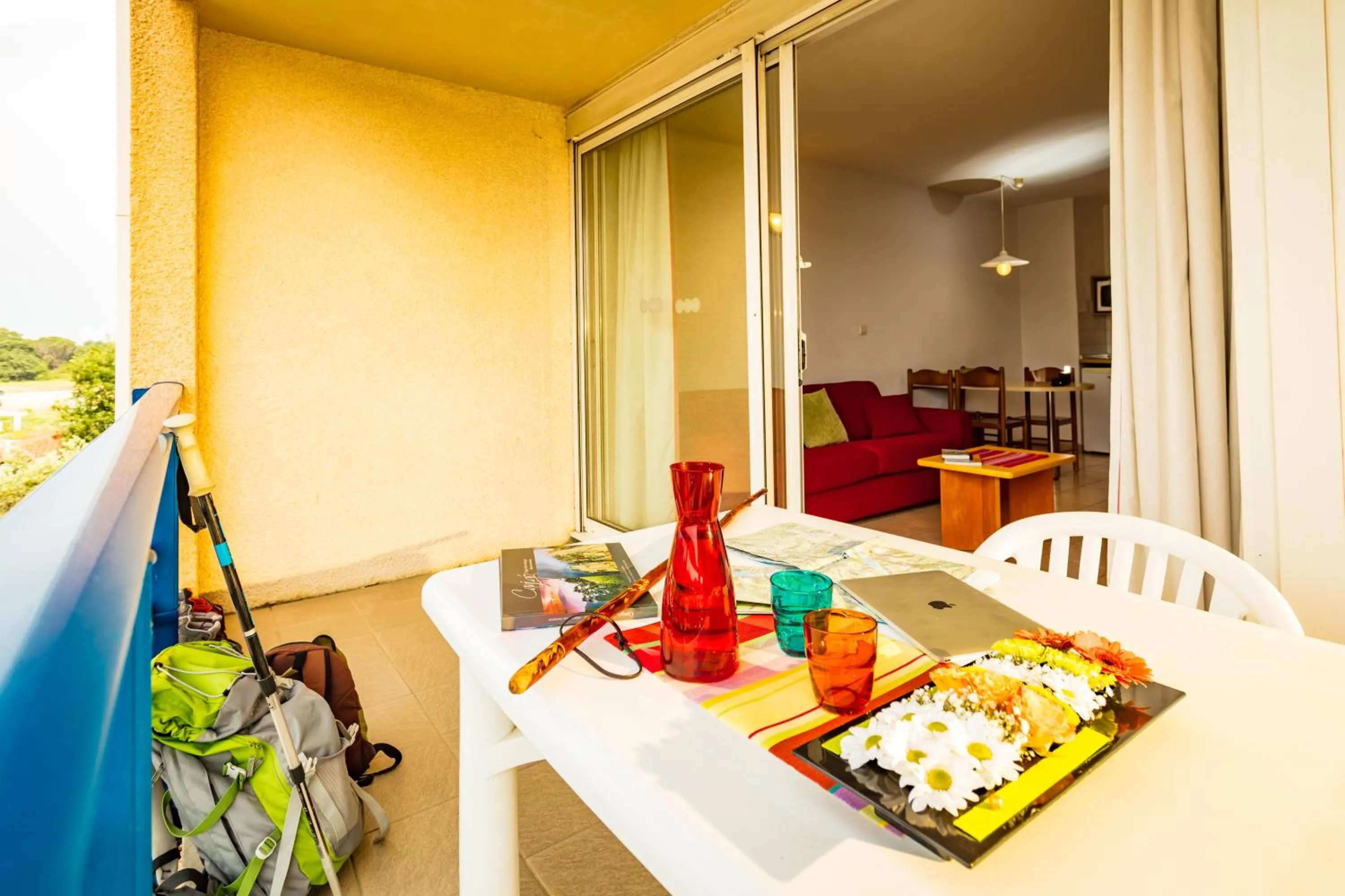 Balcony/Terrace in Résidence Mer & Golf Port Argelès