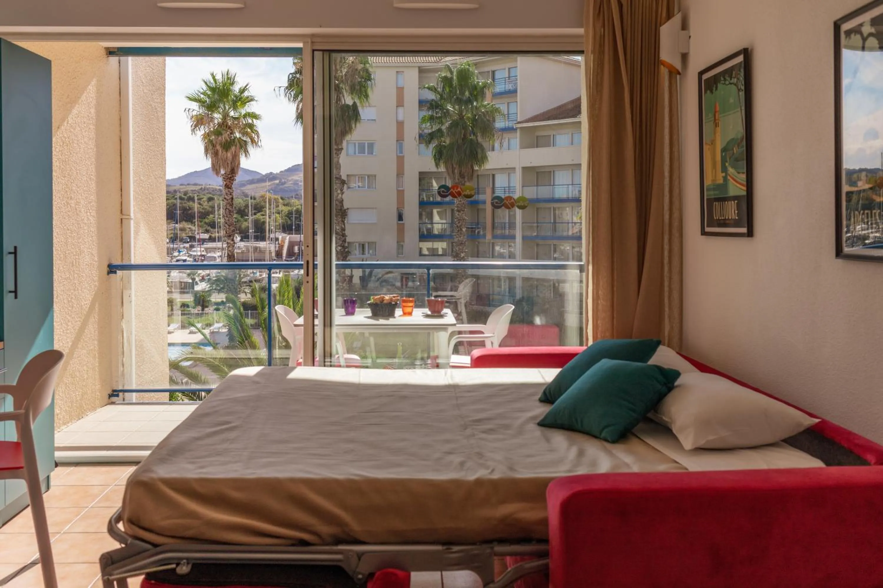 Bed in Résidence Mer & Golf Port Argelès