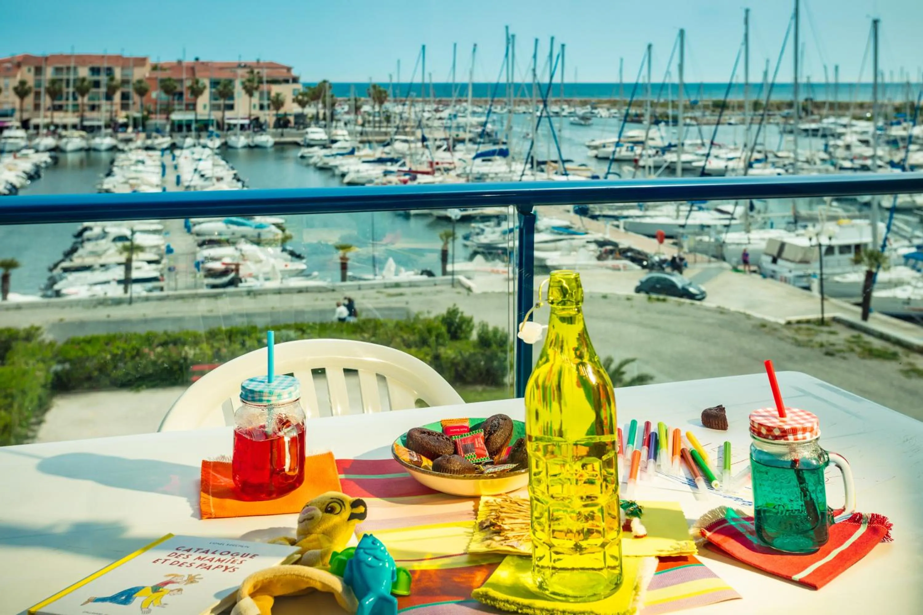 Balcony/Terrace in Résidence Mer & Golf Port Argelès