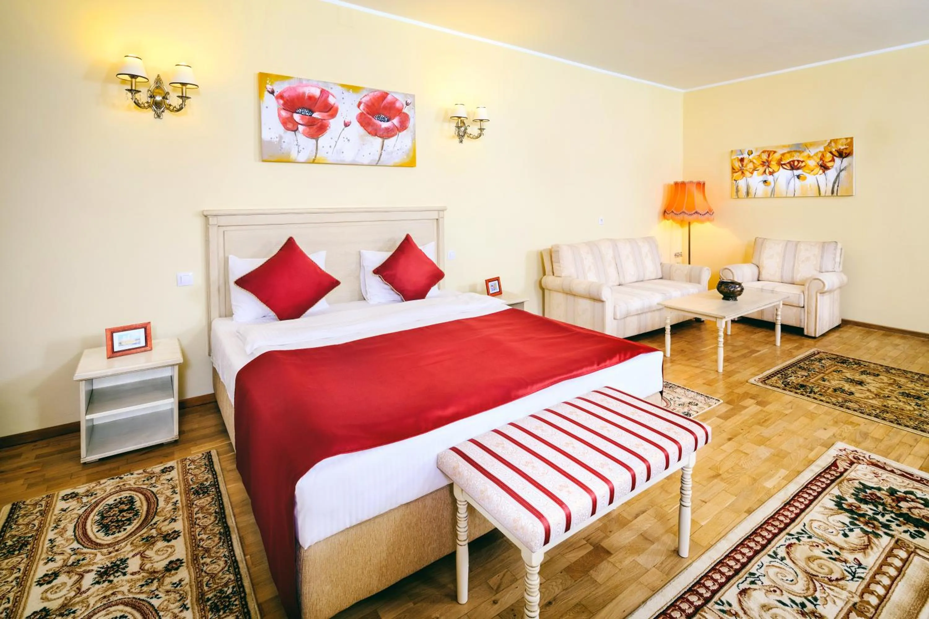 Bedroom, Bed in Hotel The Council