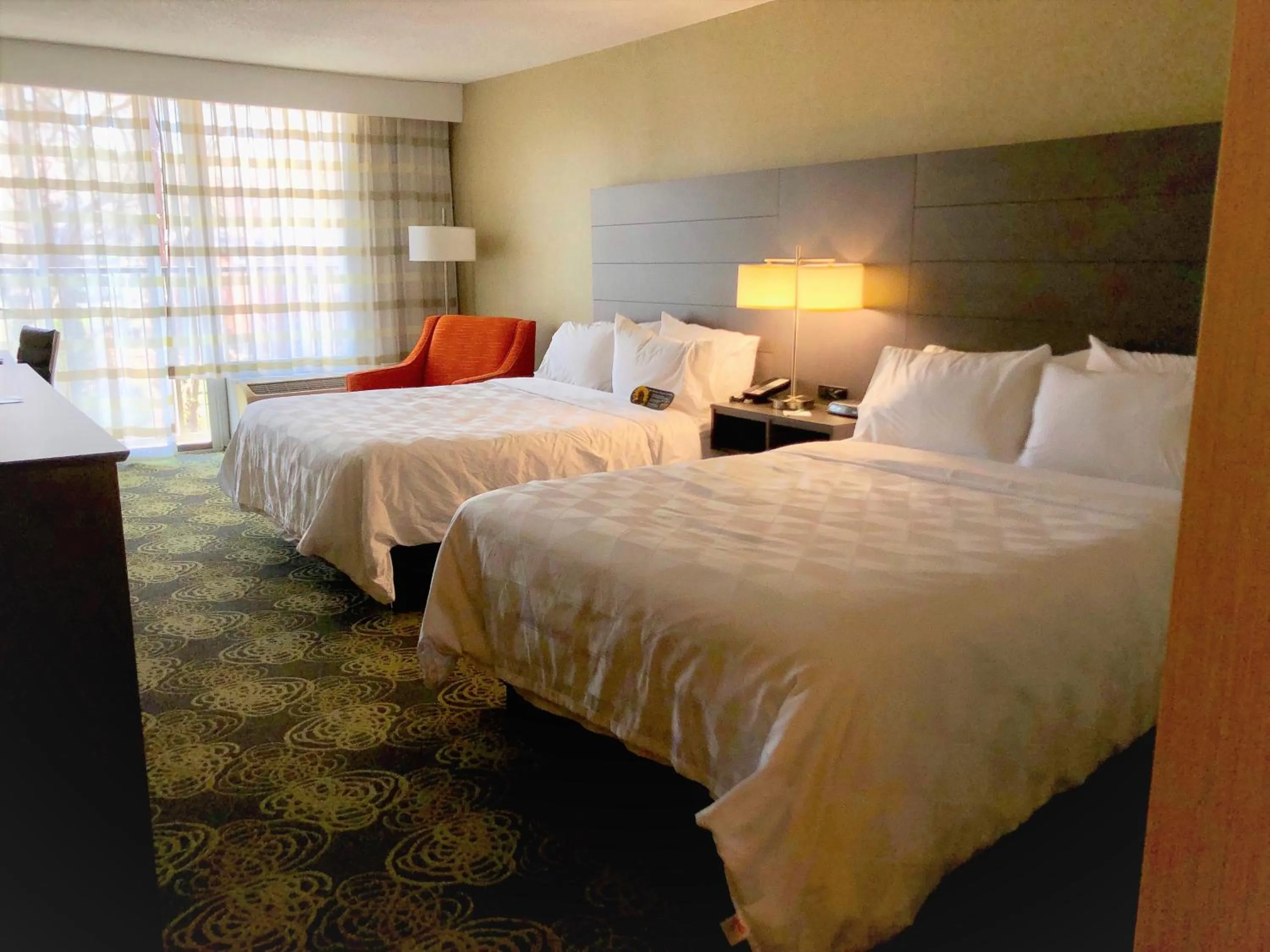 Bedroom, Bed in Holiday Inn University Area Charlottesville by IHG