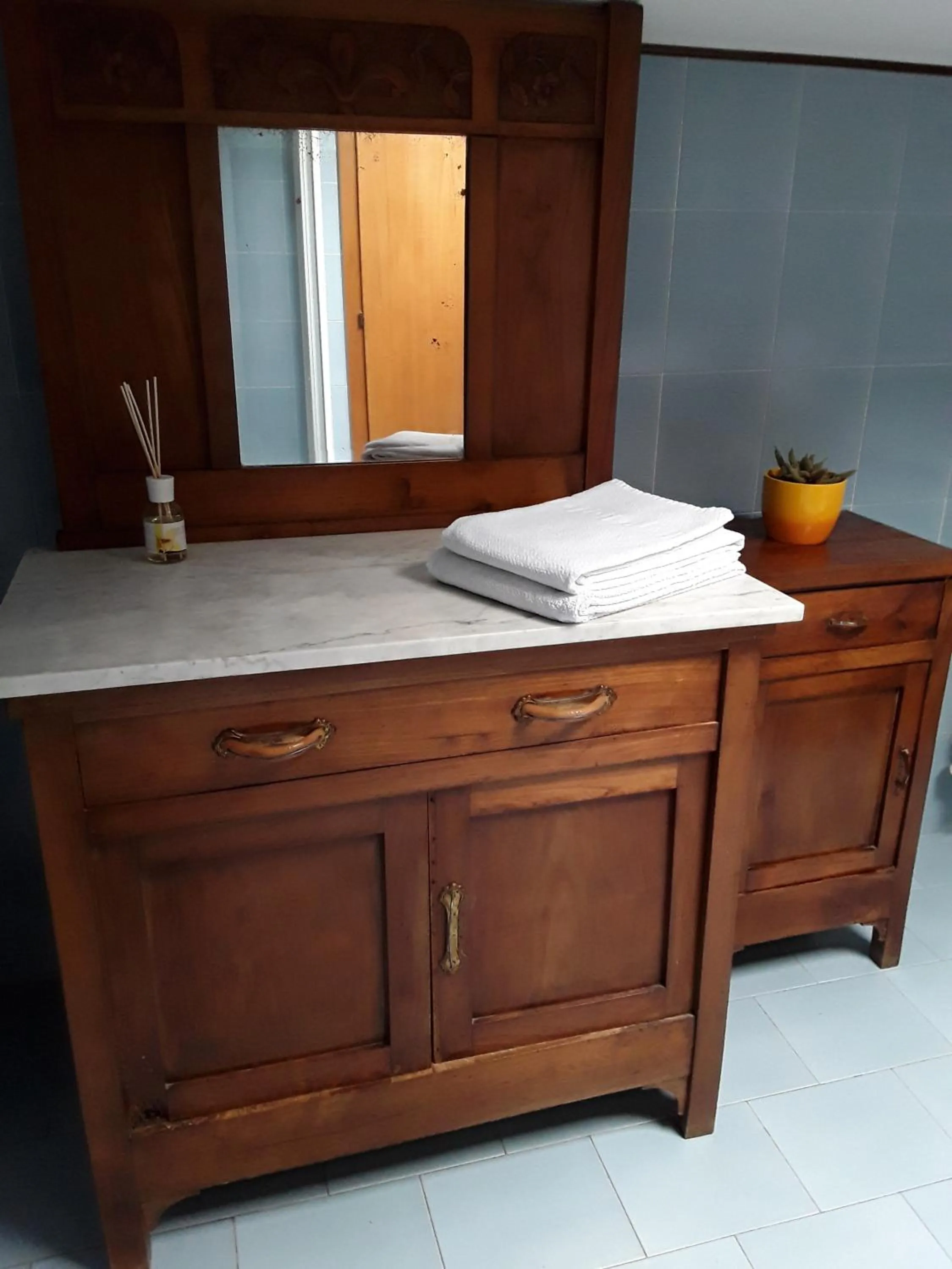 Bathroom in Camere Porto Vecchio con parcheggio a pochi passi dal castello