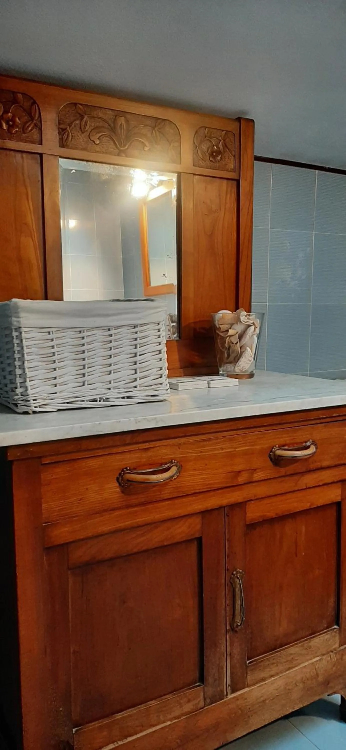 Bathroom in Camere Porto Vecchio con parcheggio a pochi passi dal castello