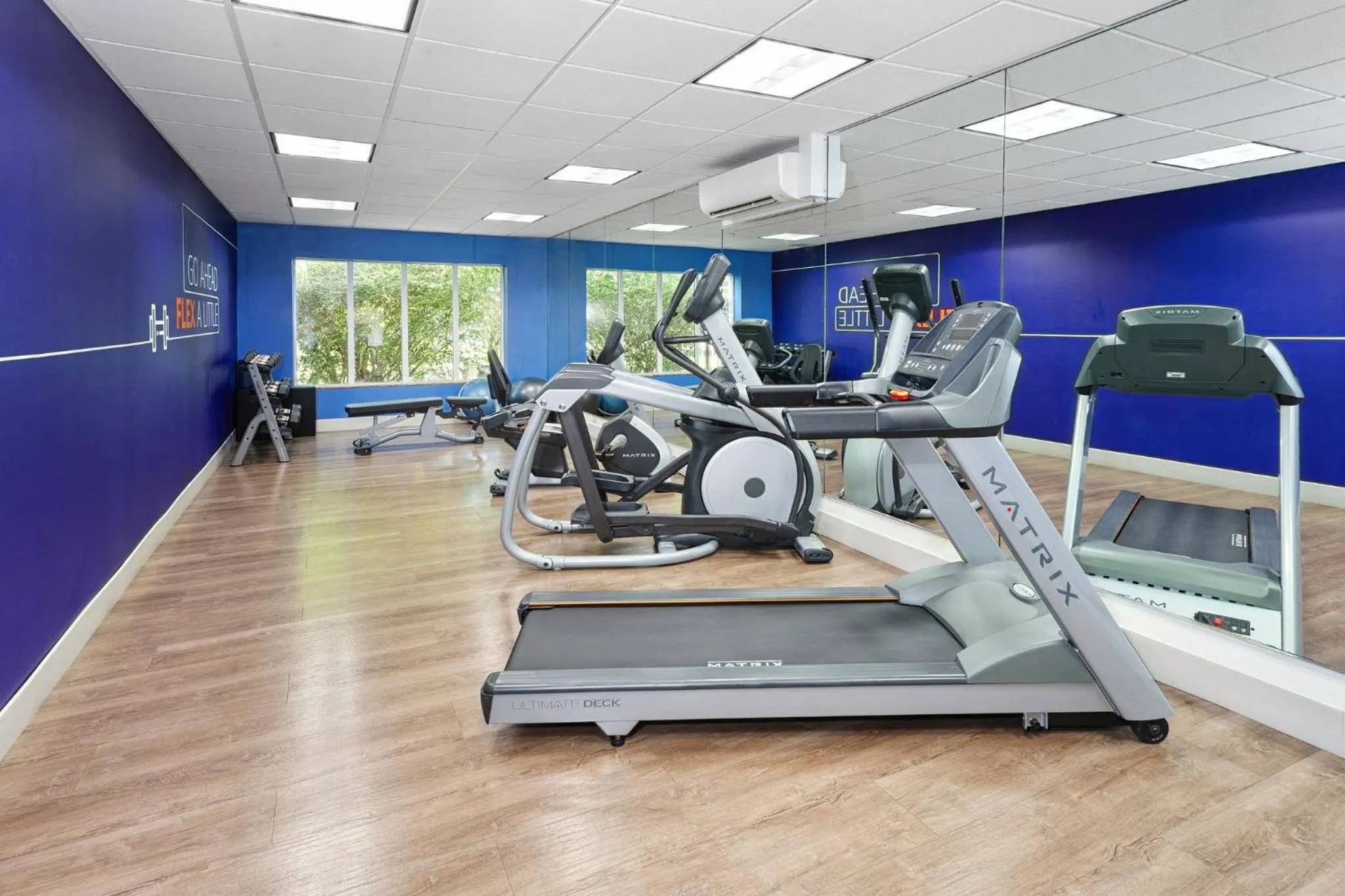 Fitness centre/facilities in Holiday Inn Express Hotel & Suites Urbana-Champaign-U of I Area by IHG
