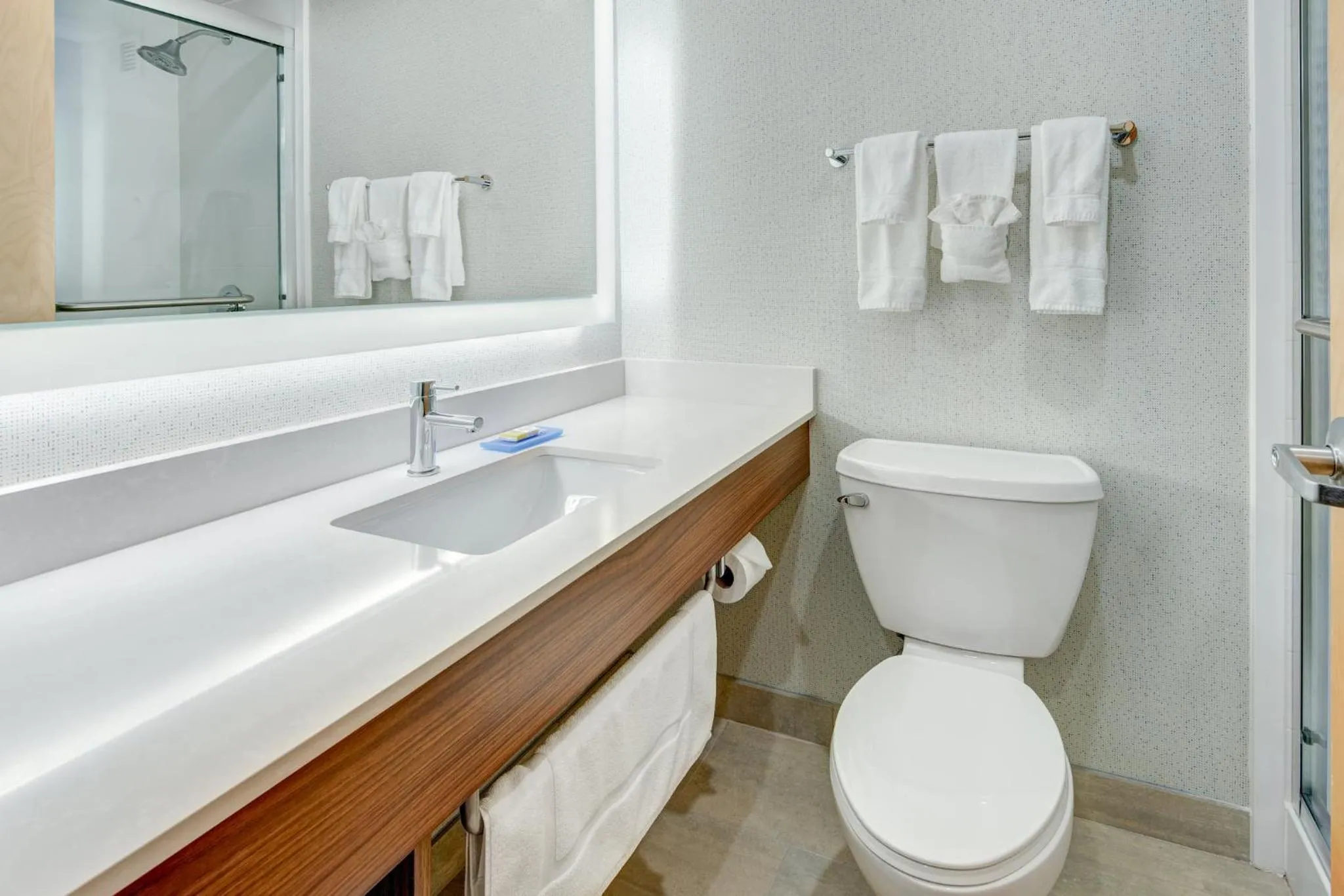 Bathroom in Holiday Inn Express & Suites West Long Branch - Eatontown by IHG