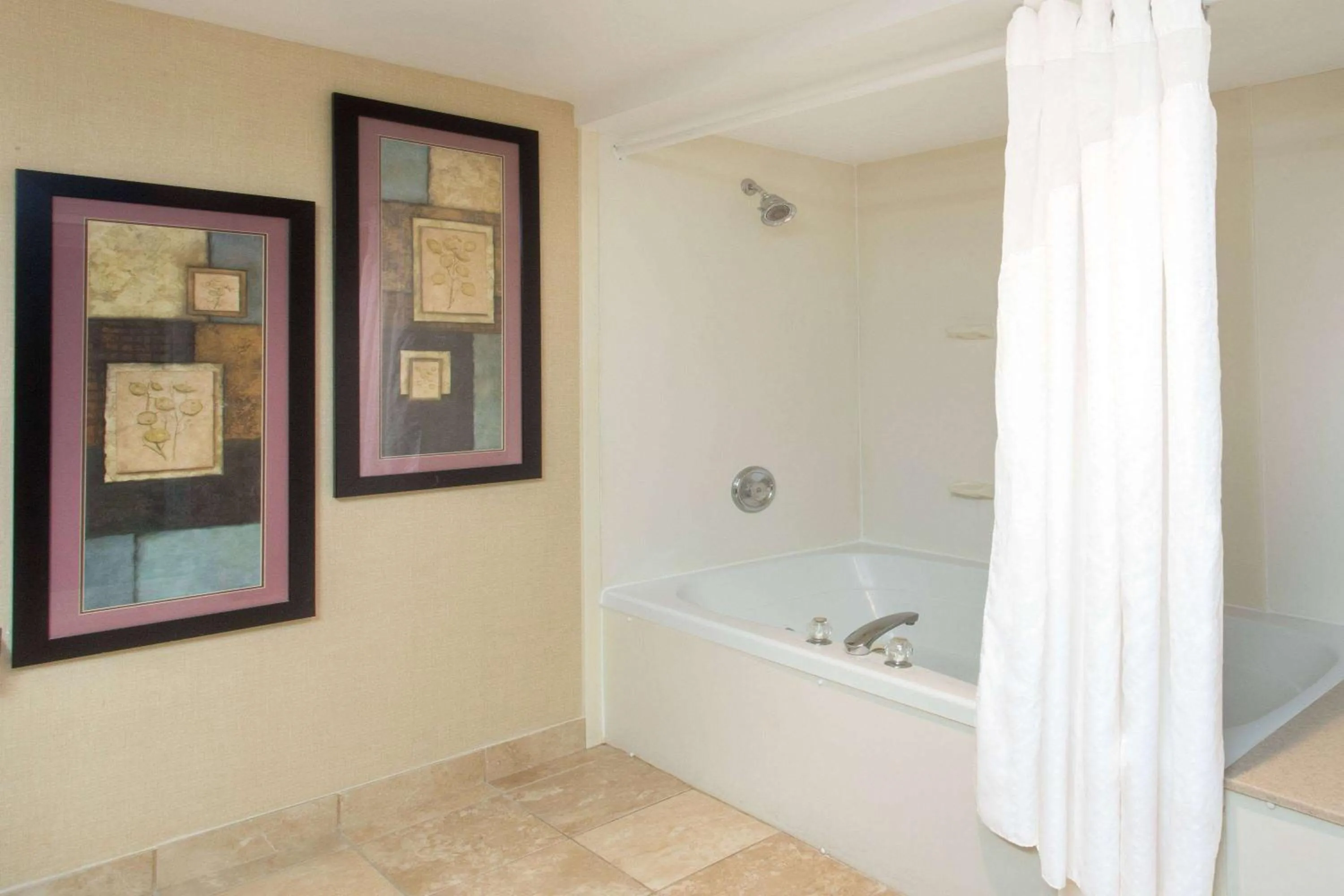 Bathroom in Wyndham Garden Conference Center Champaign - Urbana