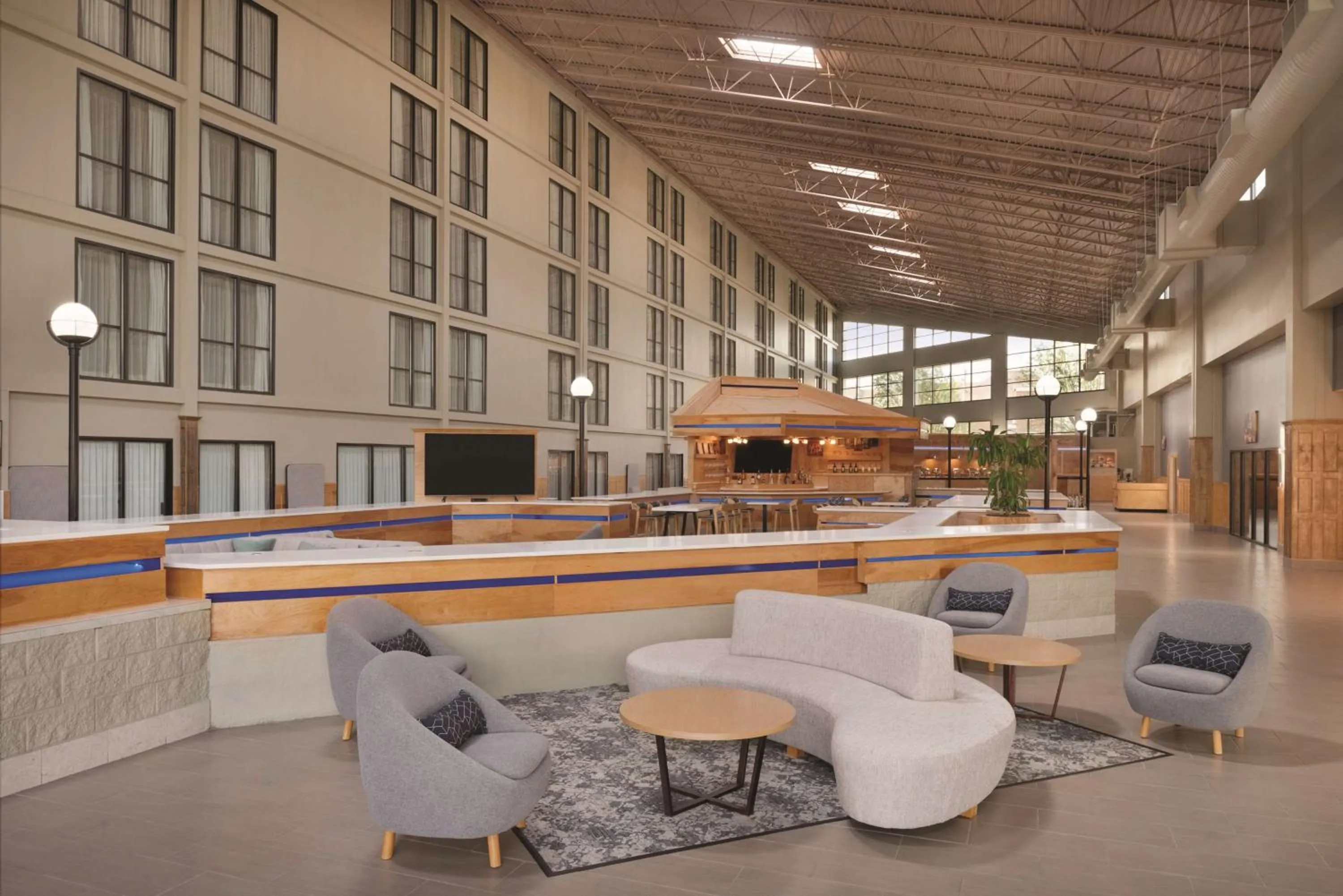 Lobby or reception in Wyndham Garden Conference Center Champaign - Urbana