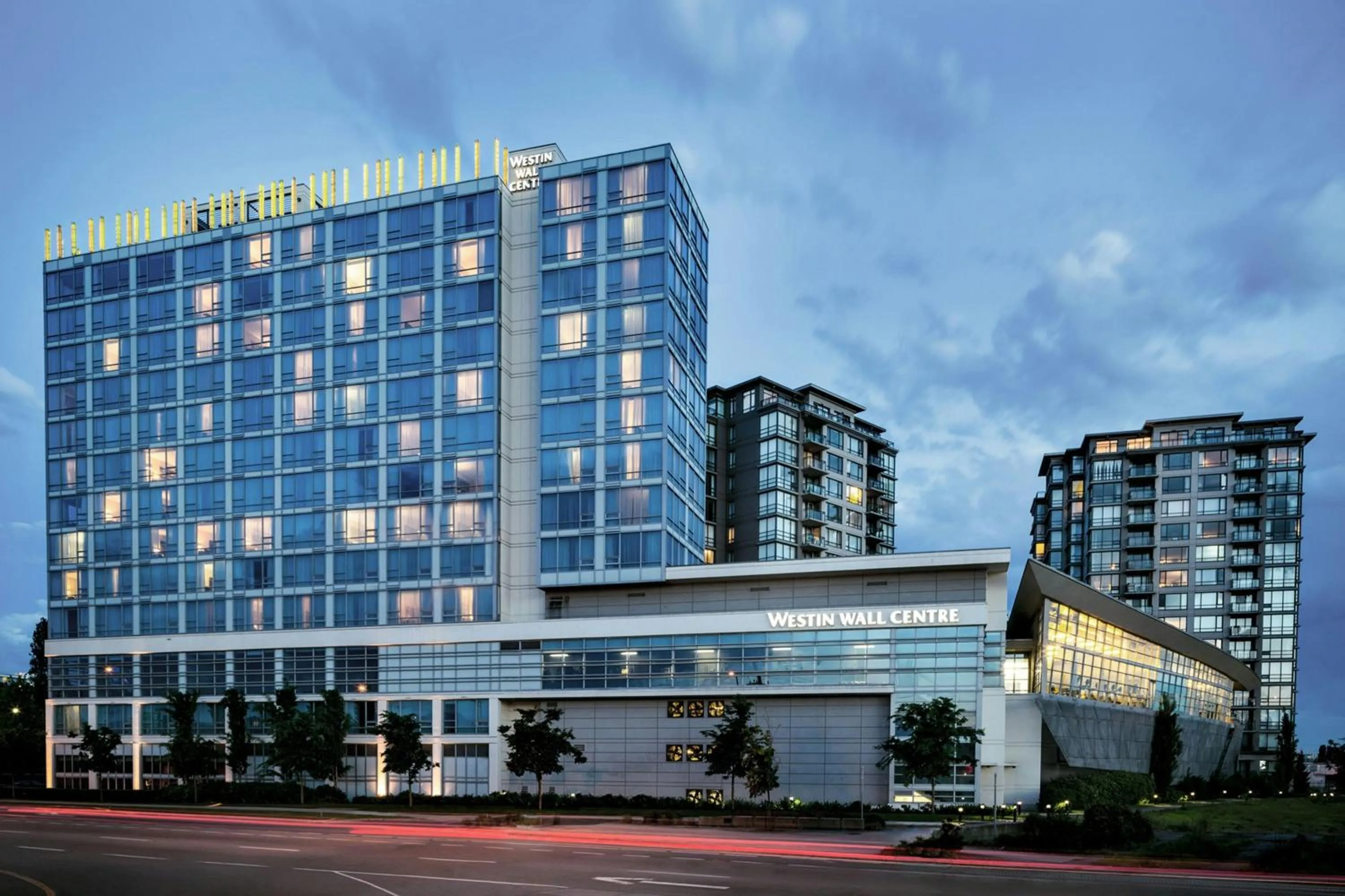Property building in The Westin Wall Centre, Vancouver Airport