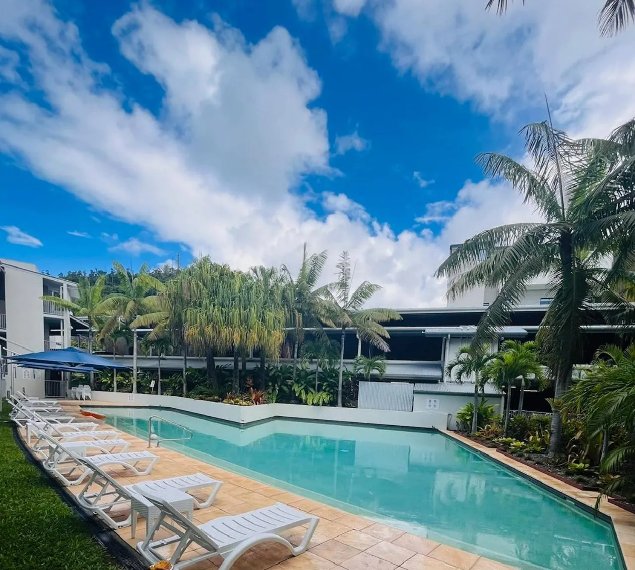 Swimming pool in at Marina Shores