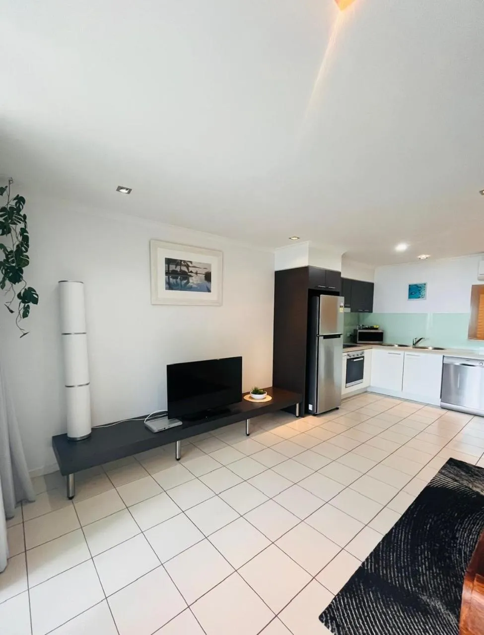 Living room in at Marina Shores