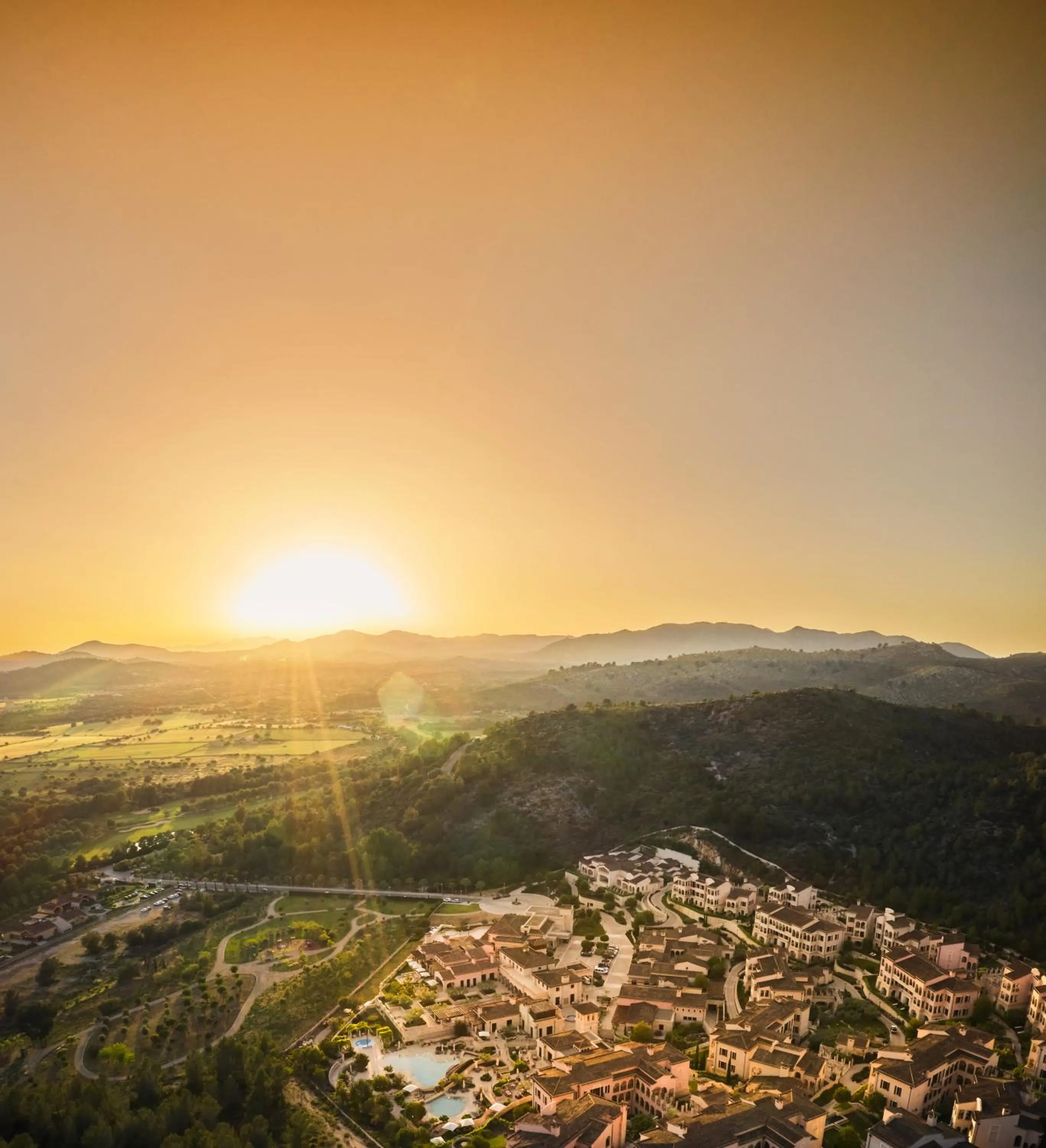 Sunset in CAP VERMELL GRAND HOTEL