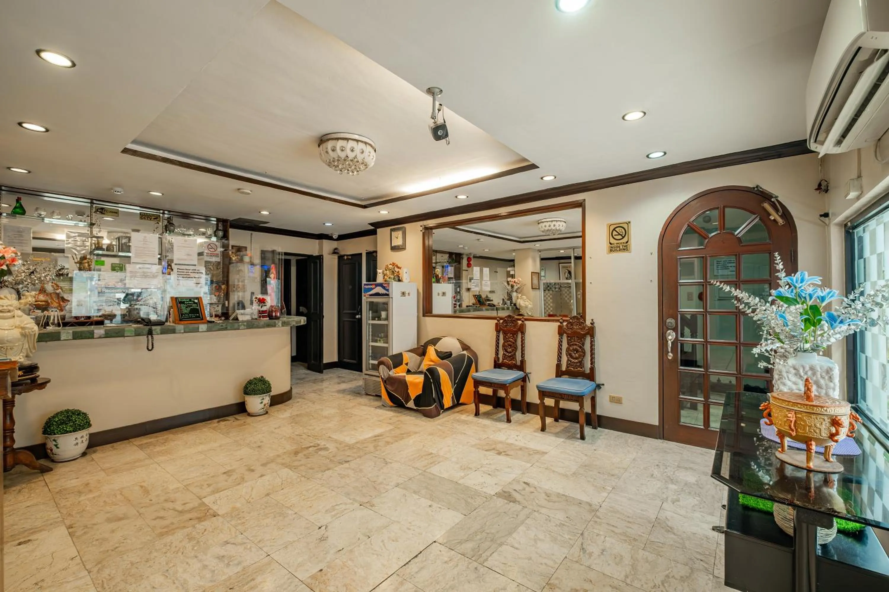 Lobby or reception in Hotel Juliano