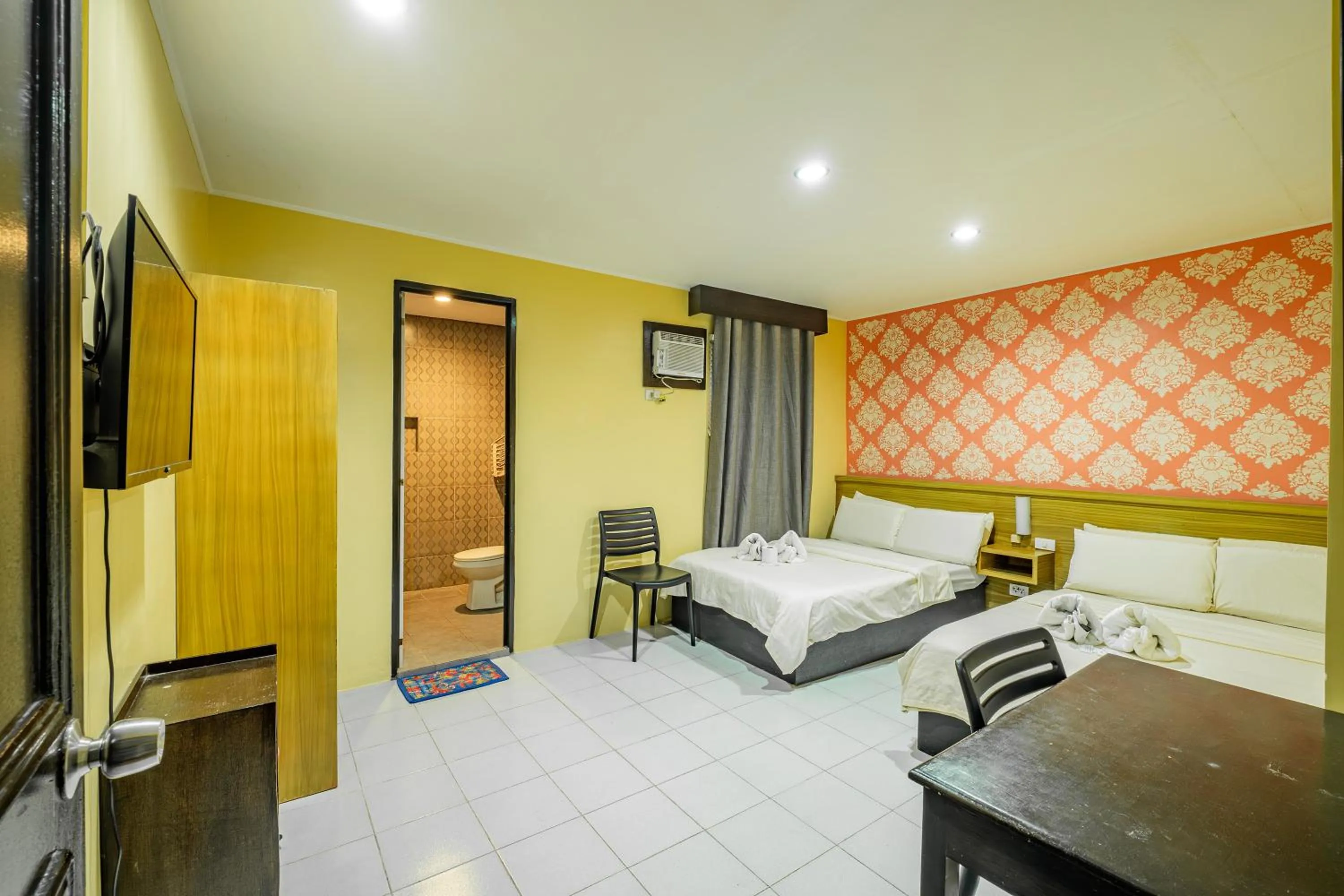 Bed in Hotel Juliano