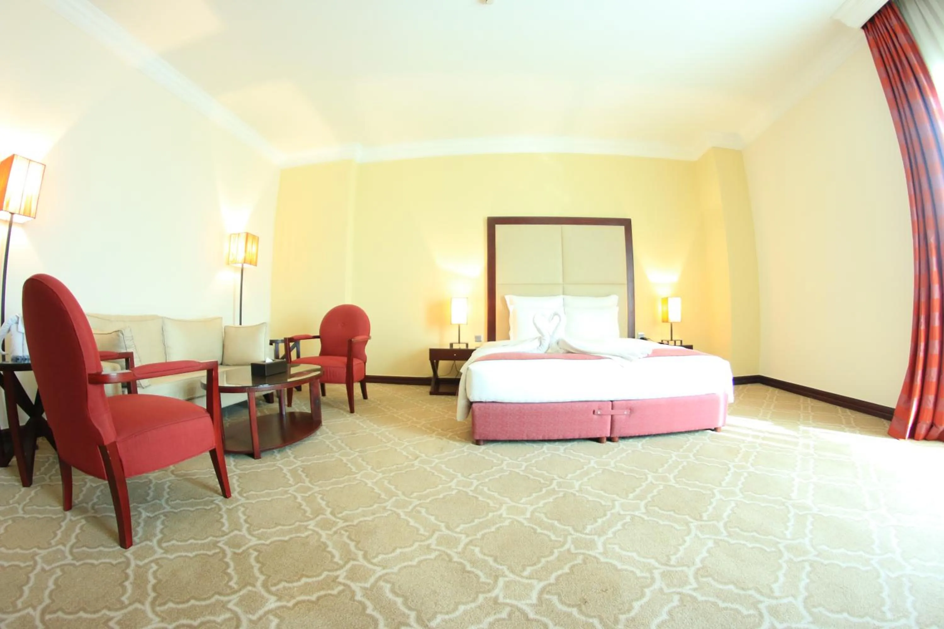 Bedroom, Bed in Grand Regal Hotel