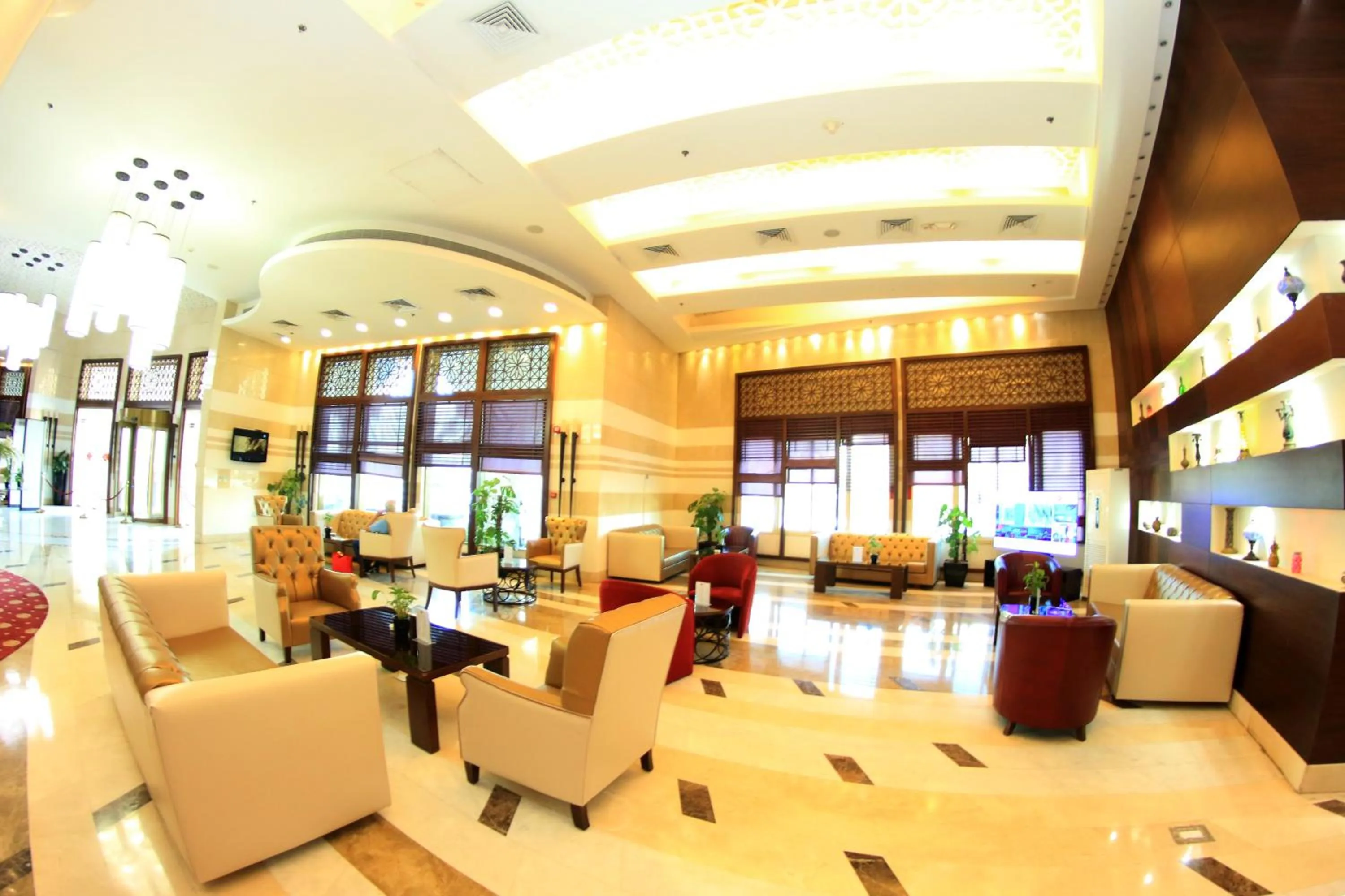 Lobby or reception in Grand Regal Hotel
