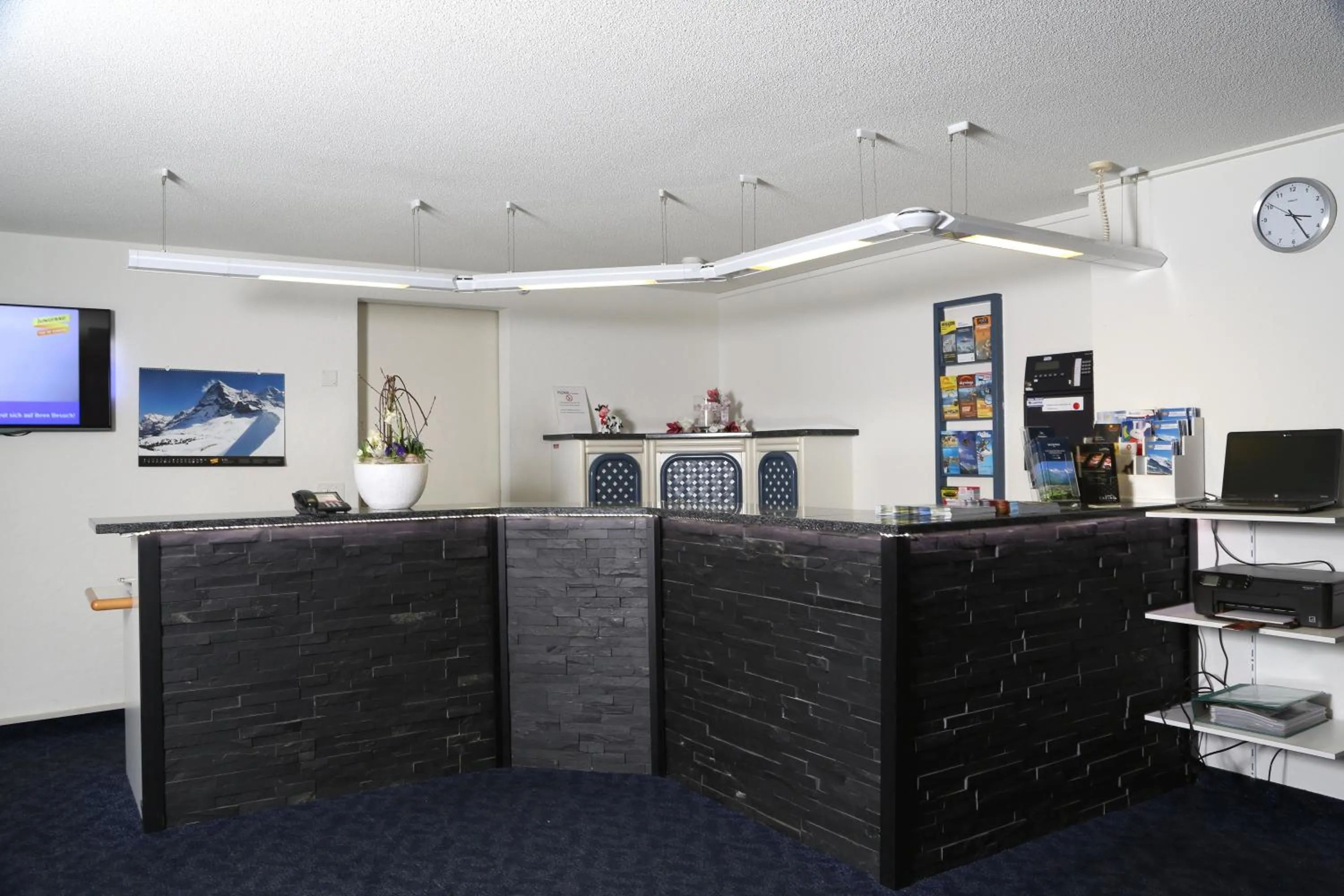 Lobby or reception in Hotel Crystal Interlaken