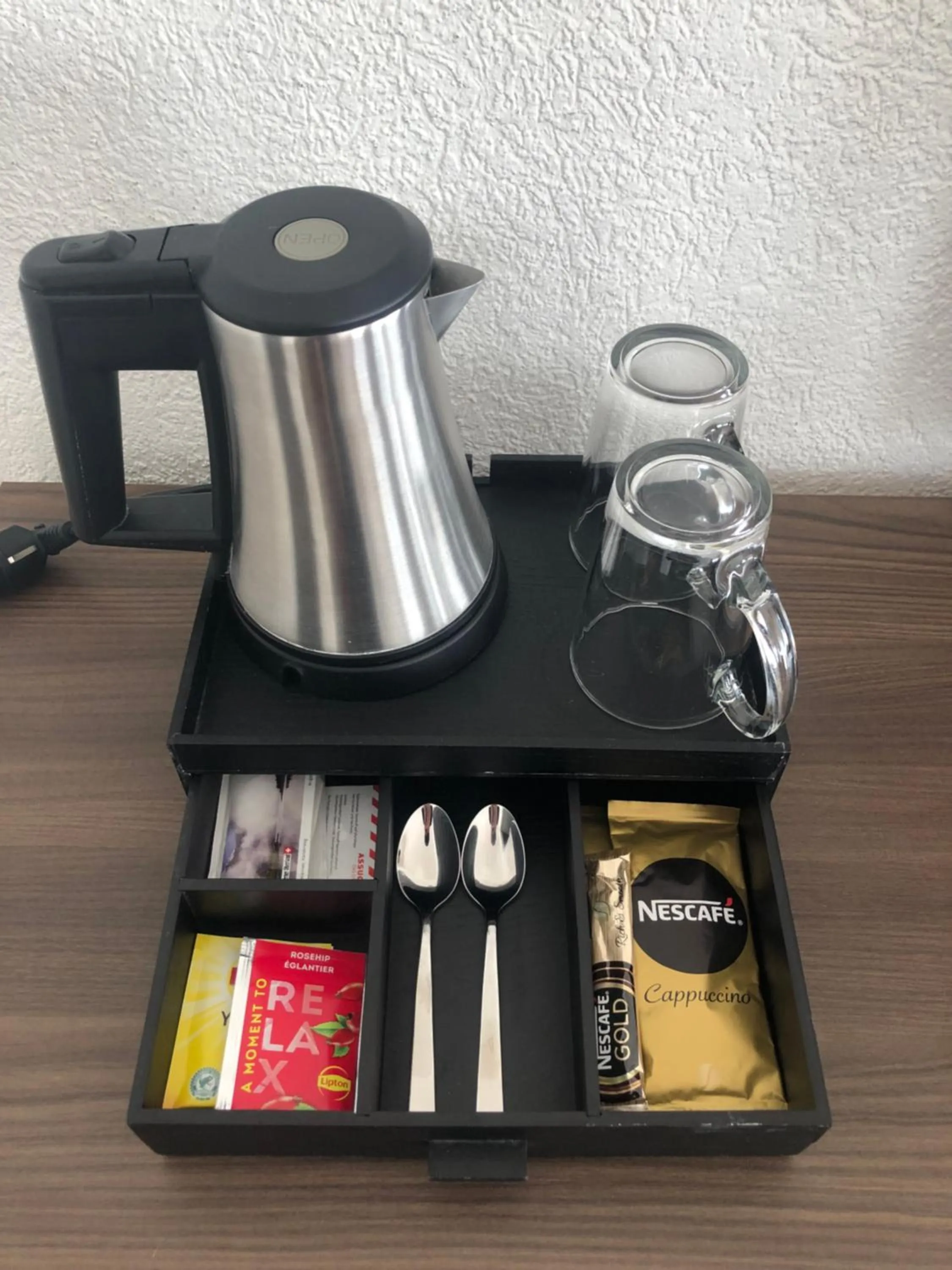 Coffee/tea facilities in Hotel Crystal Interlaken