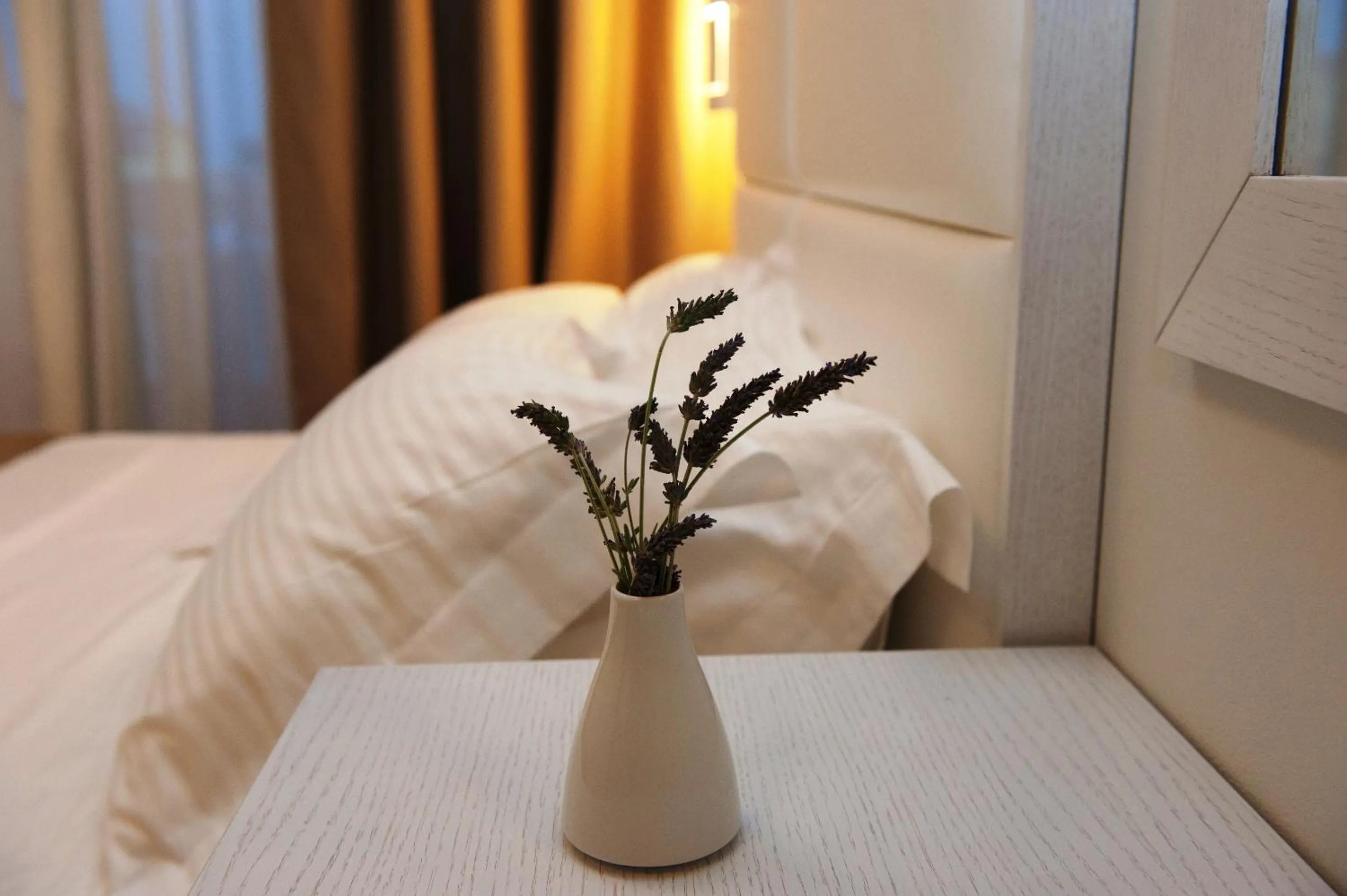 Decorative detail, Bed in Aphrodite Samos Suites