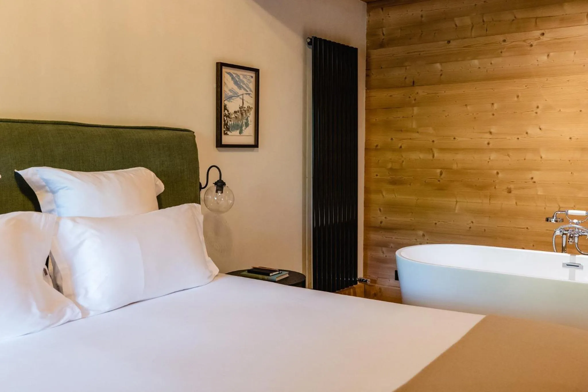 Photo of the whole room, Bed in L'Alpaga, a Beaumier hotel