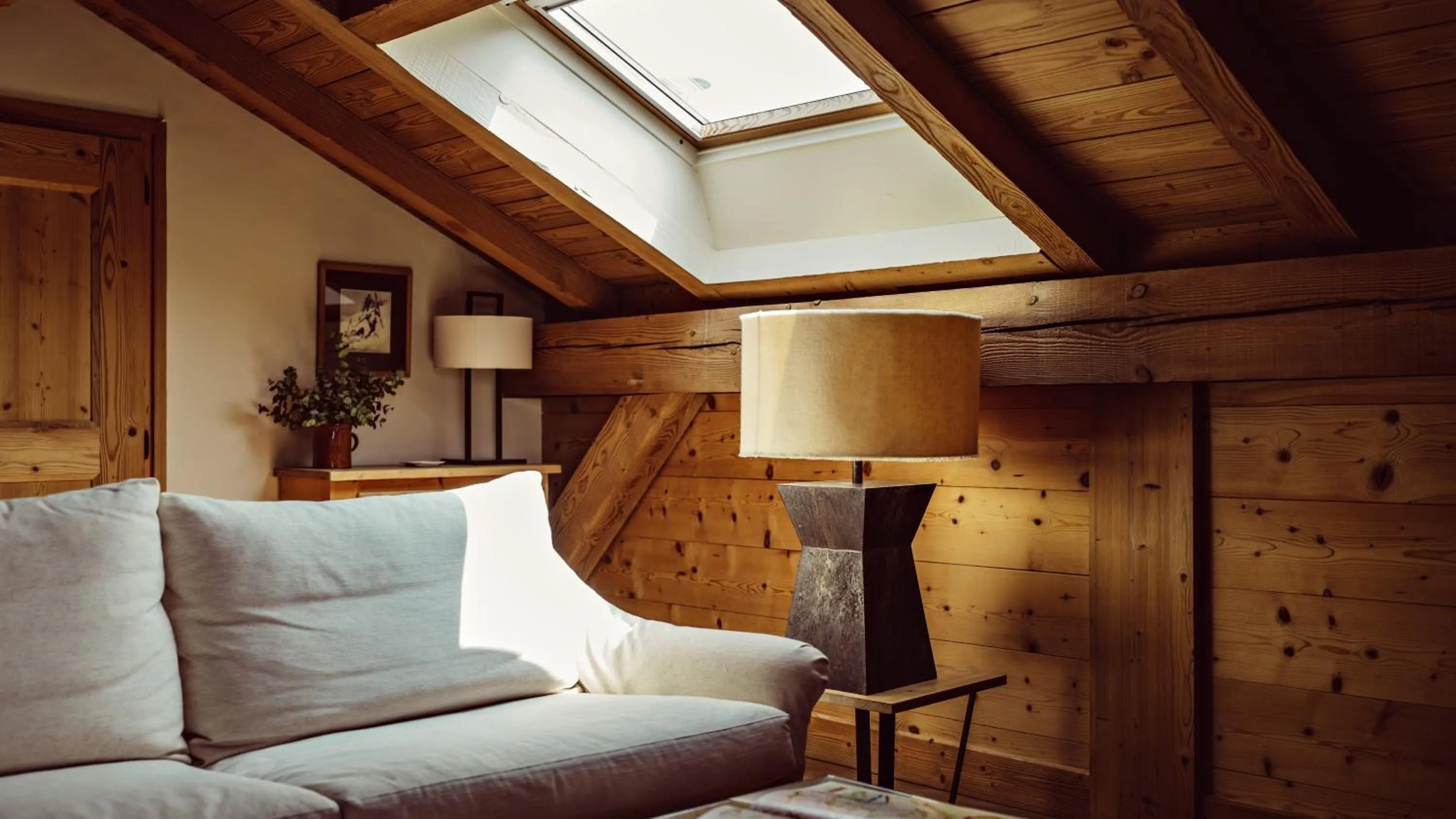 Living room in L'Alpaga, a Beaumier hotel