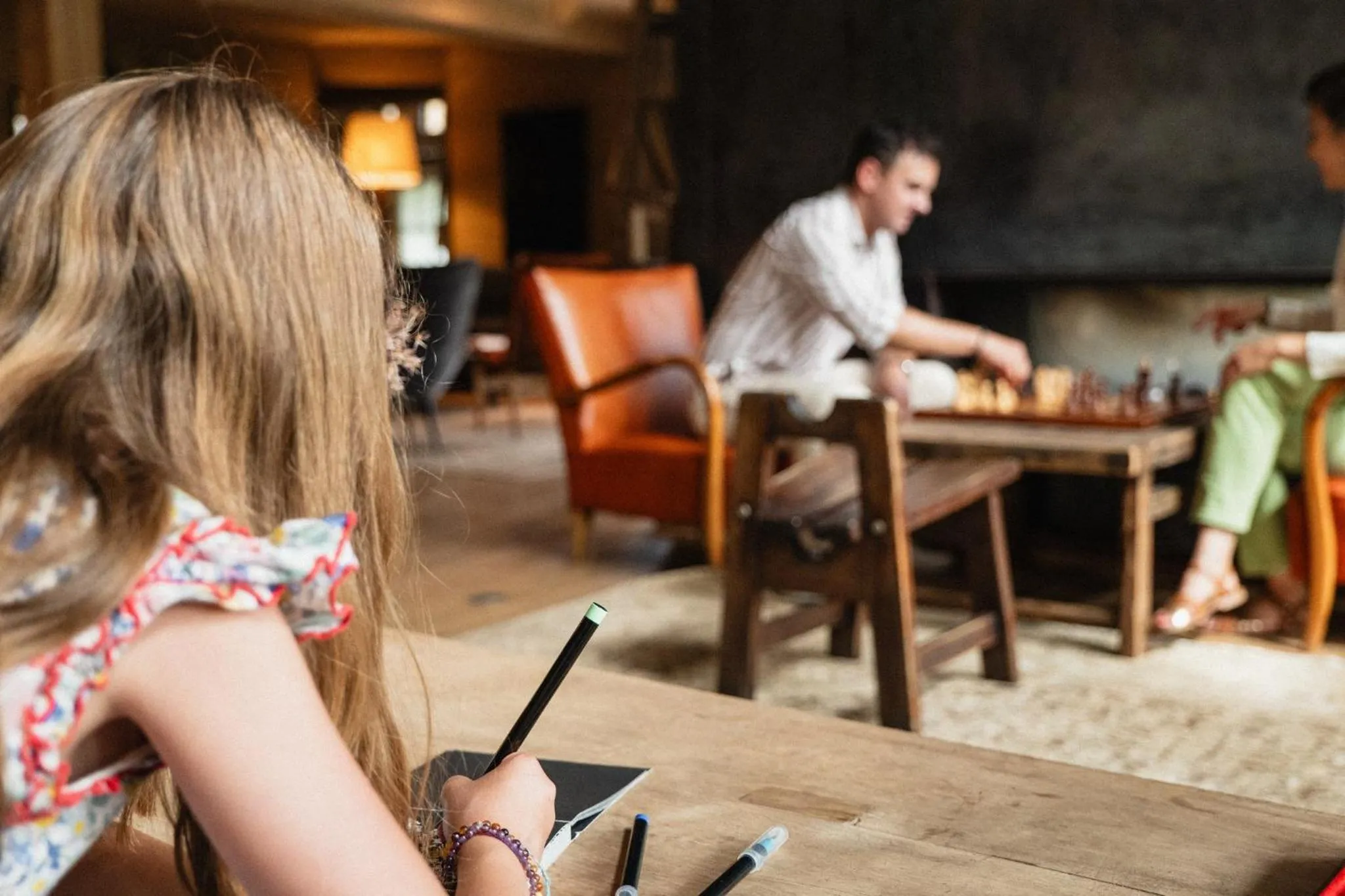 Lounge or bar in L'Alpaga, a Beaumier hotel