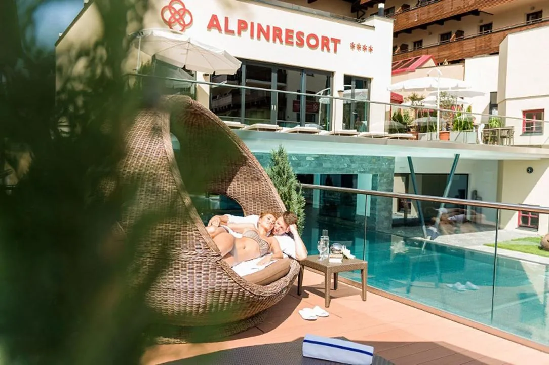 Swimming pool in Alpinresort ValSaa - Sport & Spa