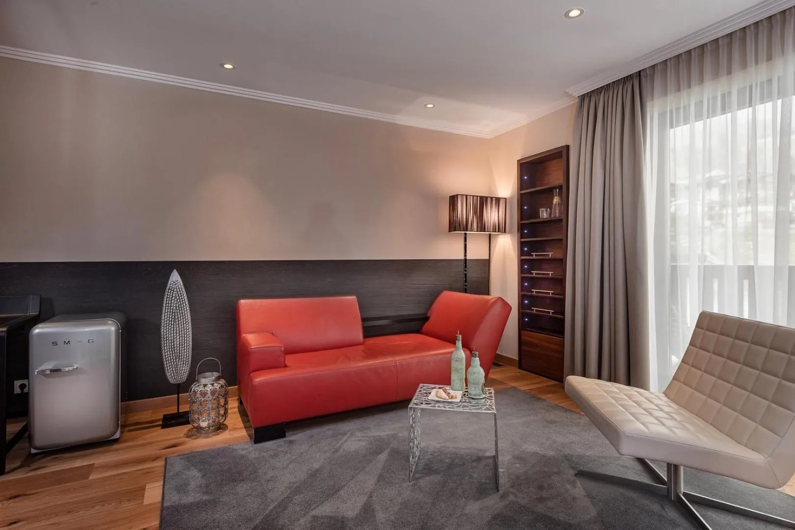 Seating area in Alpinresort ValSaa - Sport & Spa