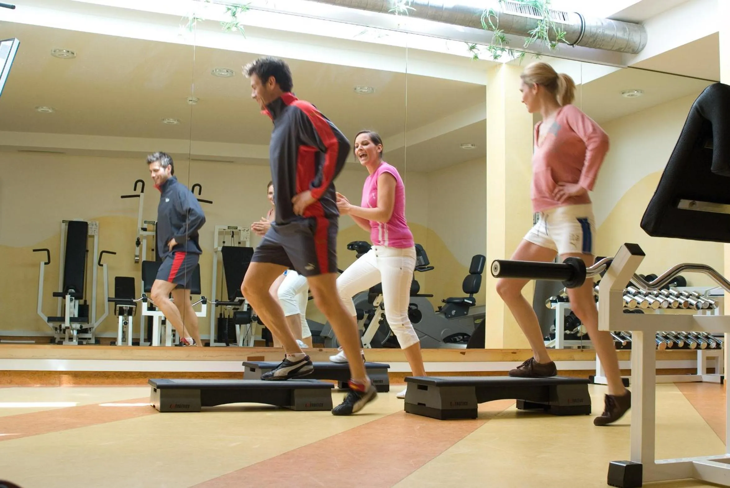 Fitness centre/facilities in Alpinresort ValSaa - Sport & Spa