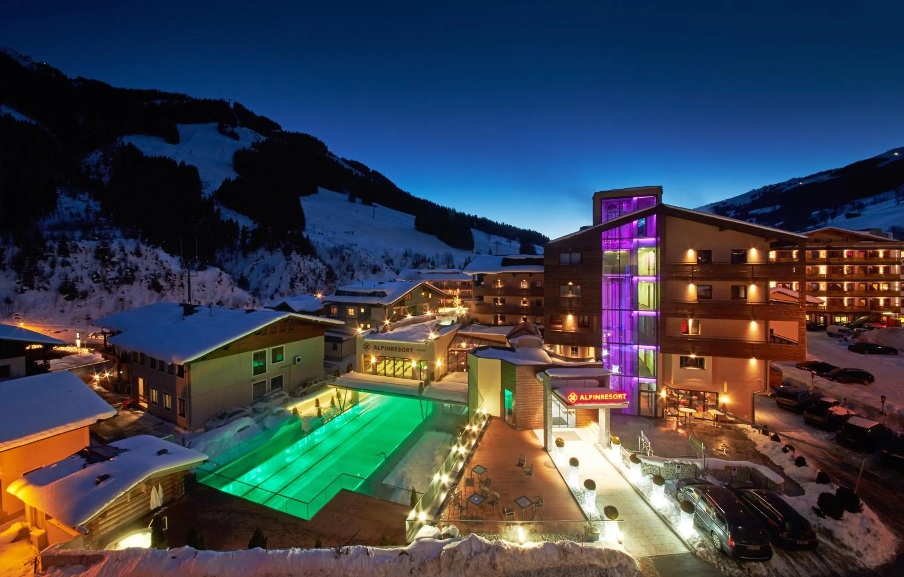 Property building in Alpinresort ValSaa - Sport & Spa