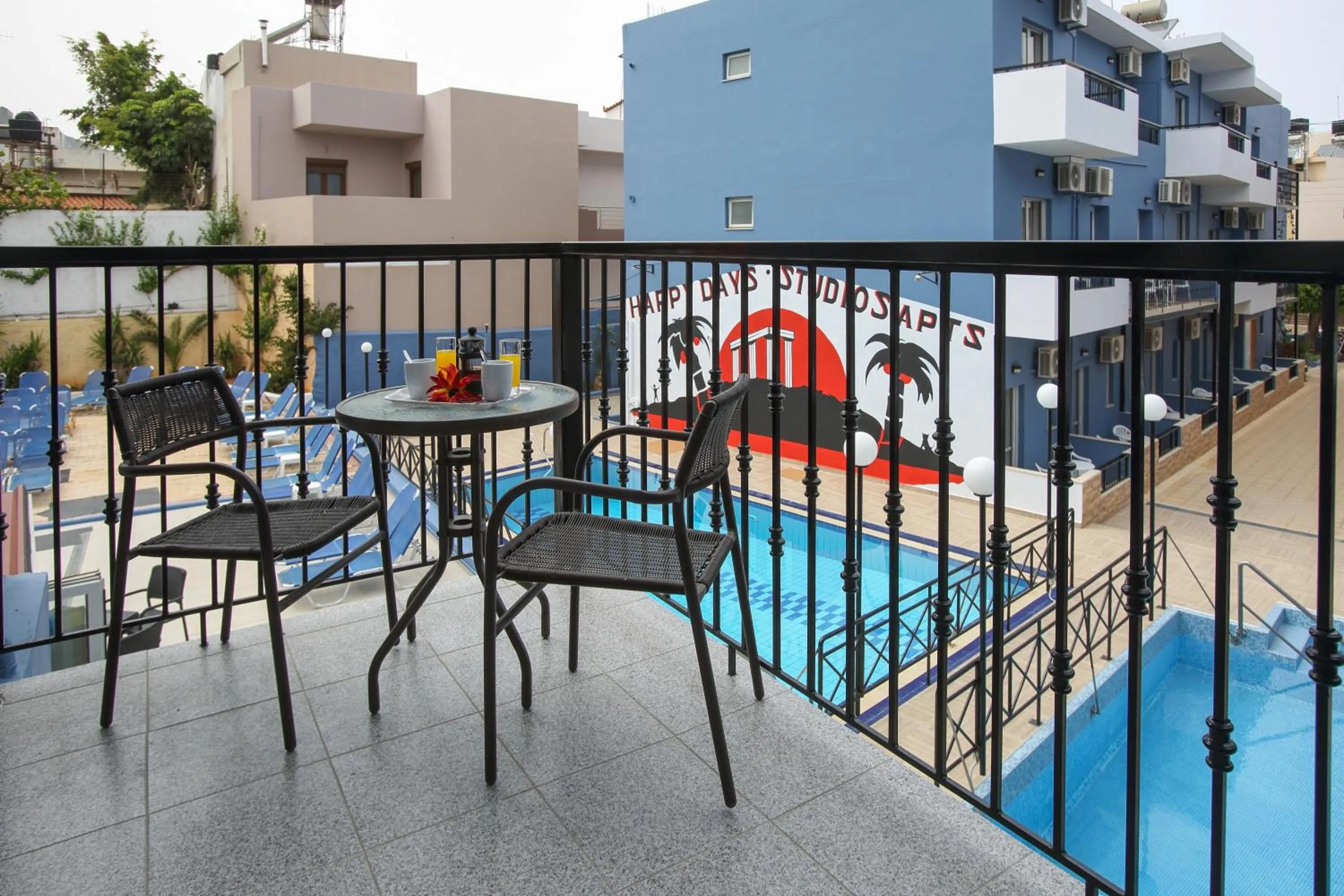 Balcony/Terrace in Happy Days