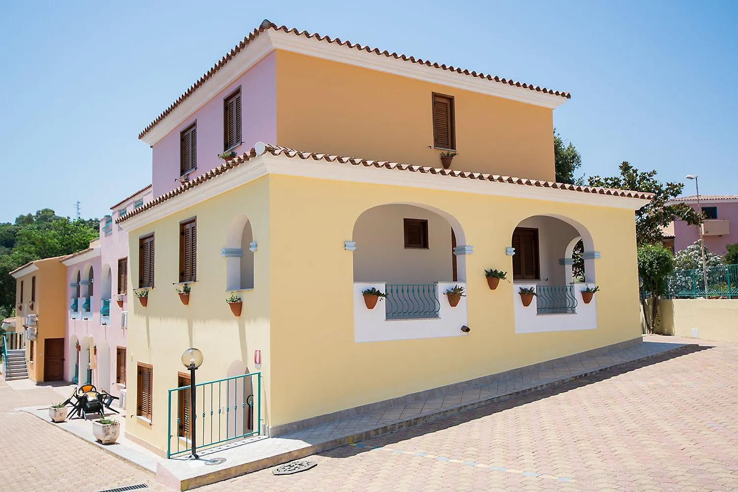 Property building in Residence Cala Viola