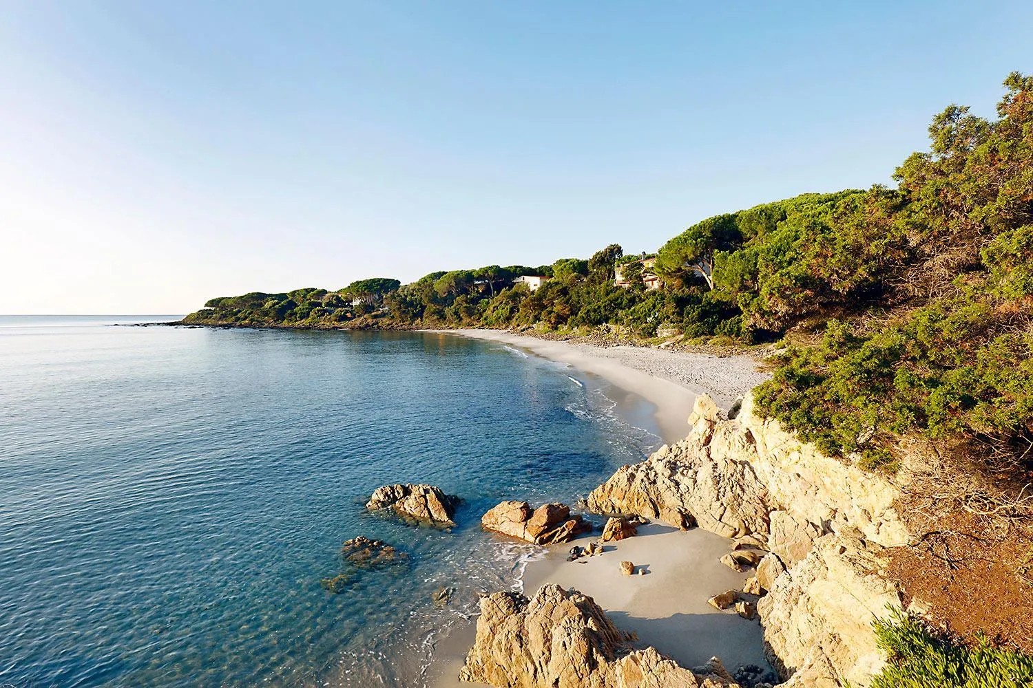 Natural landscape in Residence Cala Viola