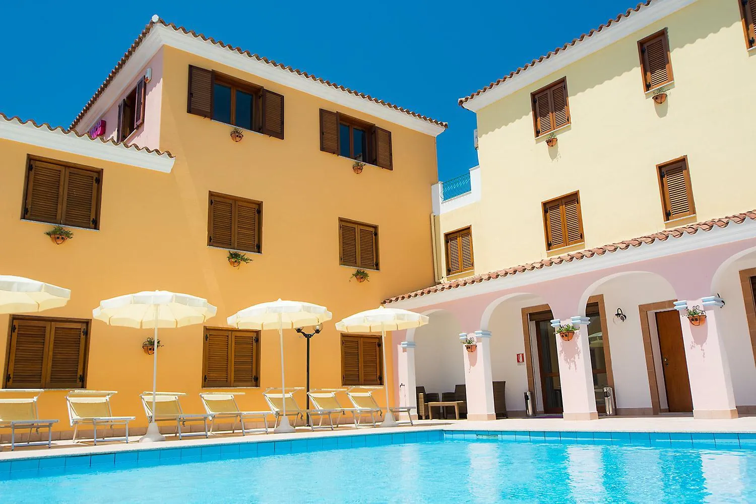 Property building in Residence Cala Viola