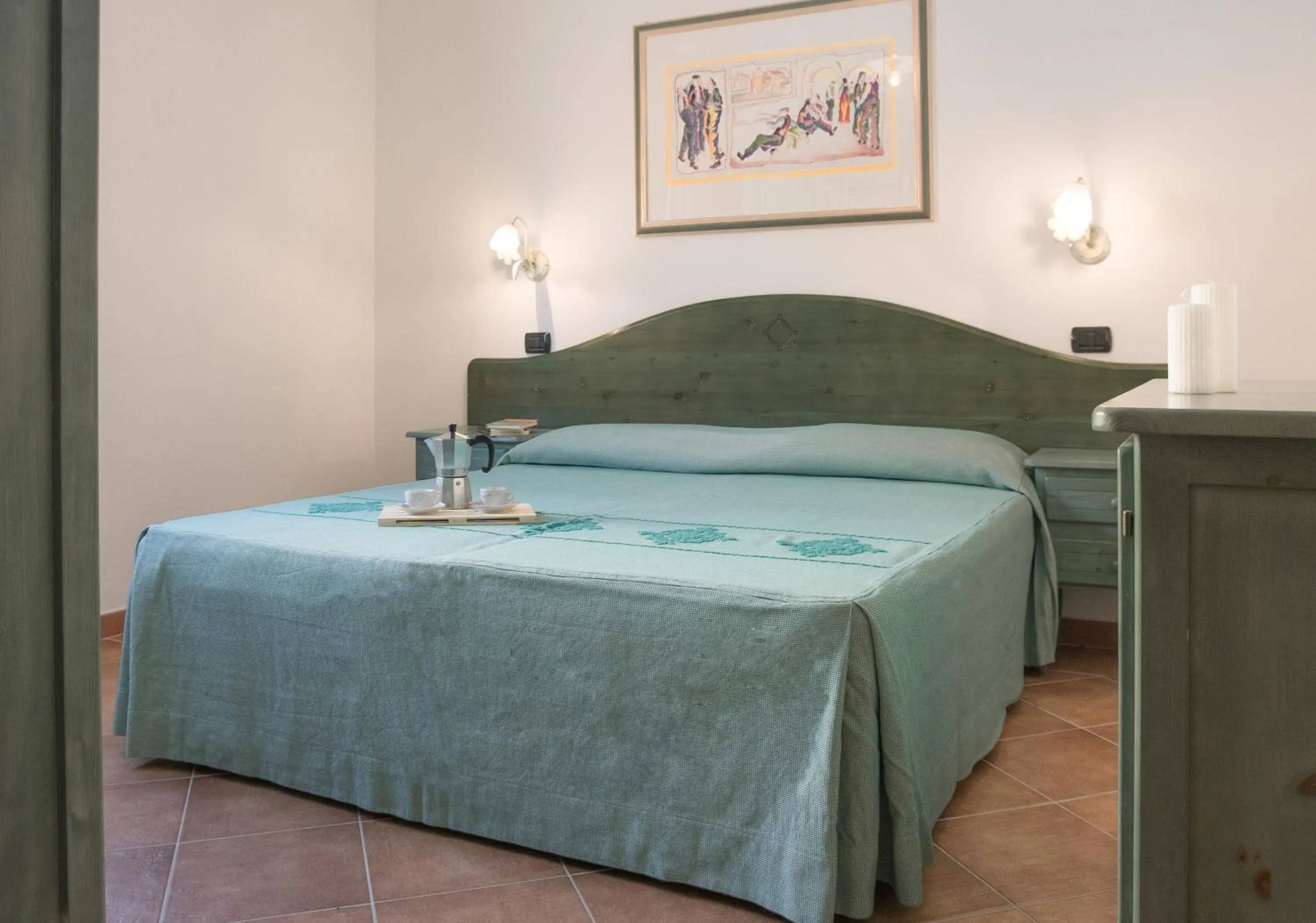 Bedroom, Bed in Residence Cala Viola