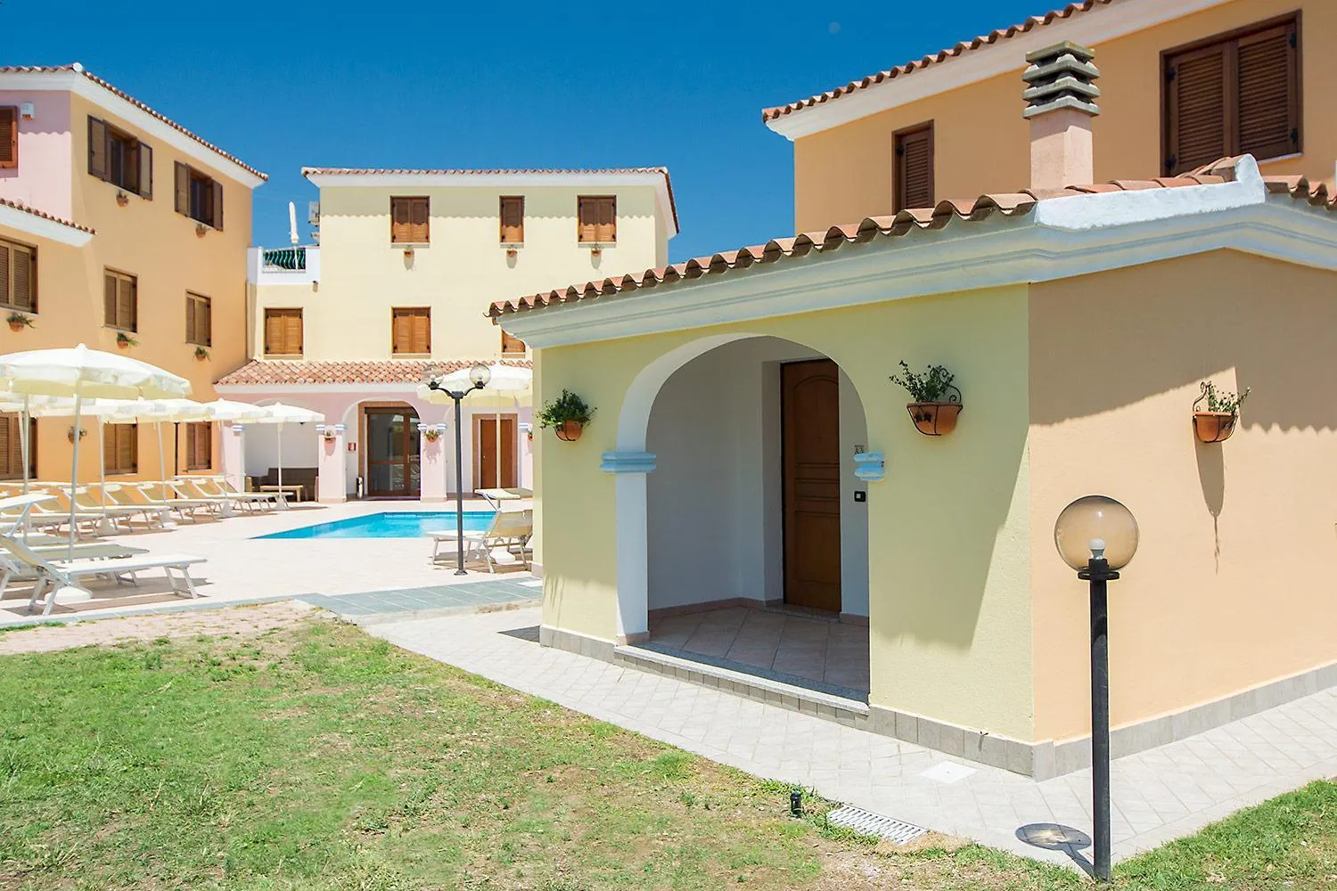 Property building in Residence Cala Viola