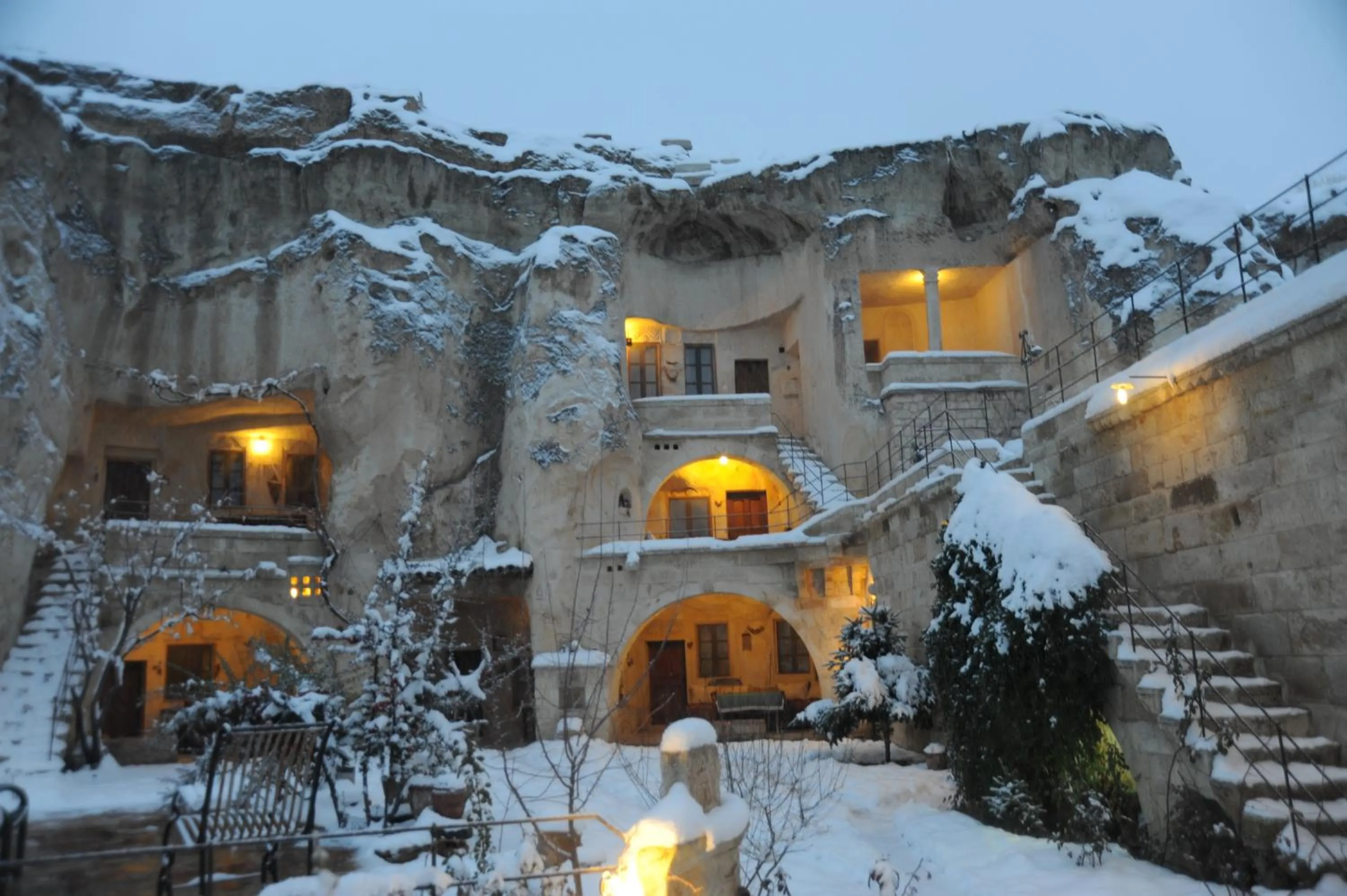 Bird's eye view in Elkep Evi Cave Hotel