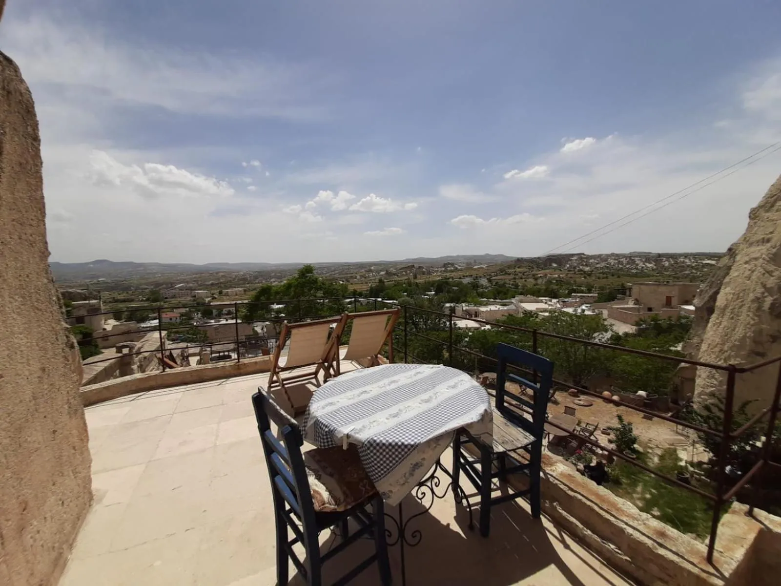 Balcony/Terrace in Elkep Evi Cave Hotel