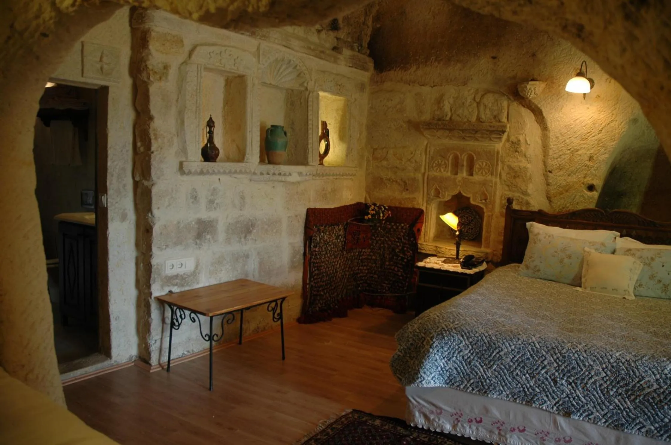Bedroom, Bed in Elkep Evi Cave Hotel
