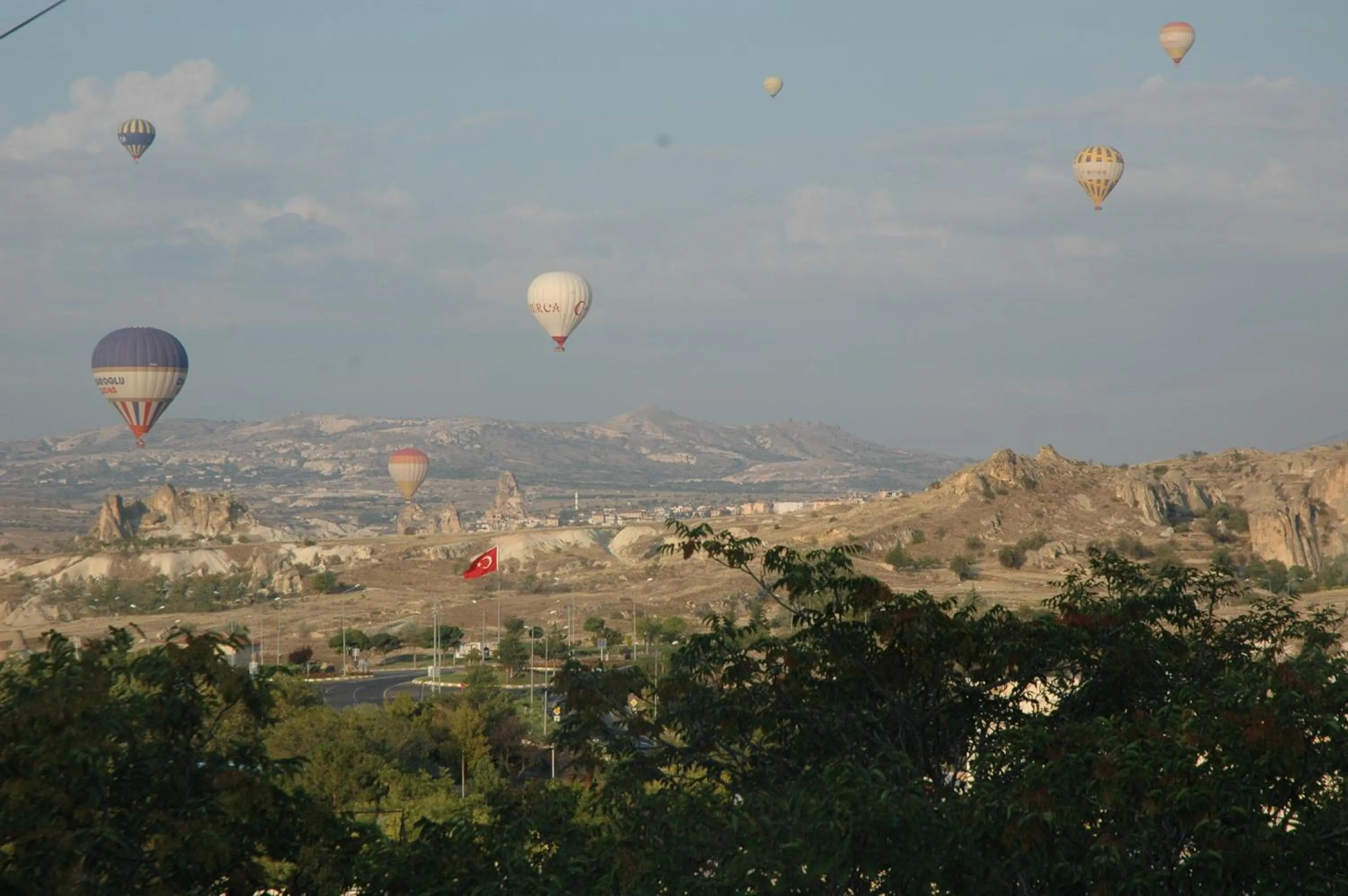 Natural landscape in Elkep Evi Cave Hotel