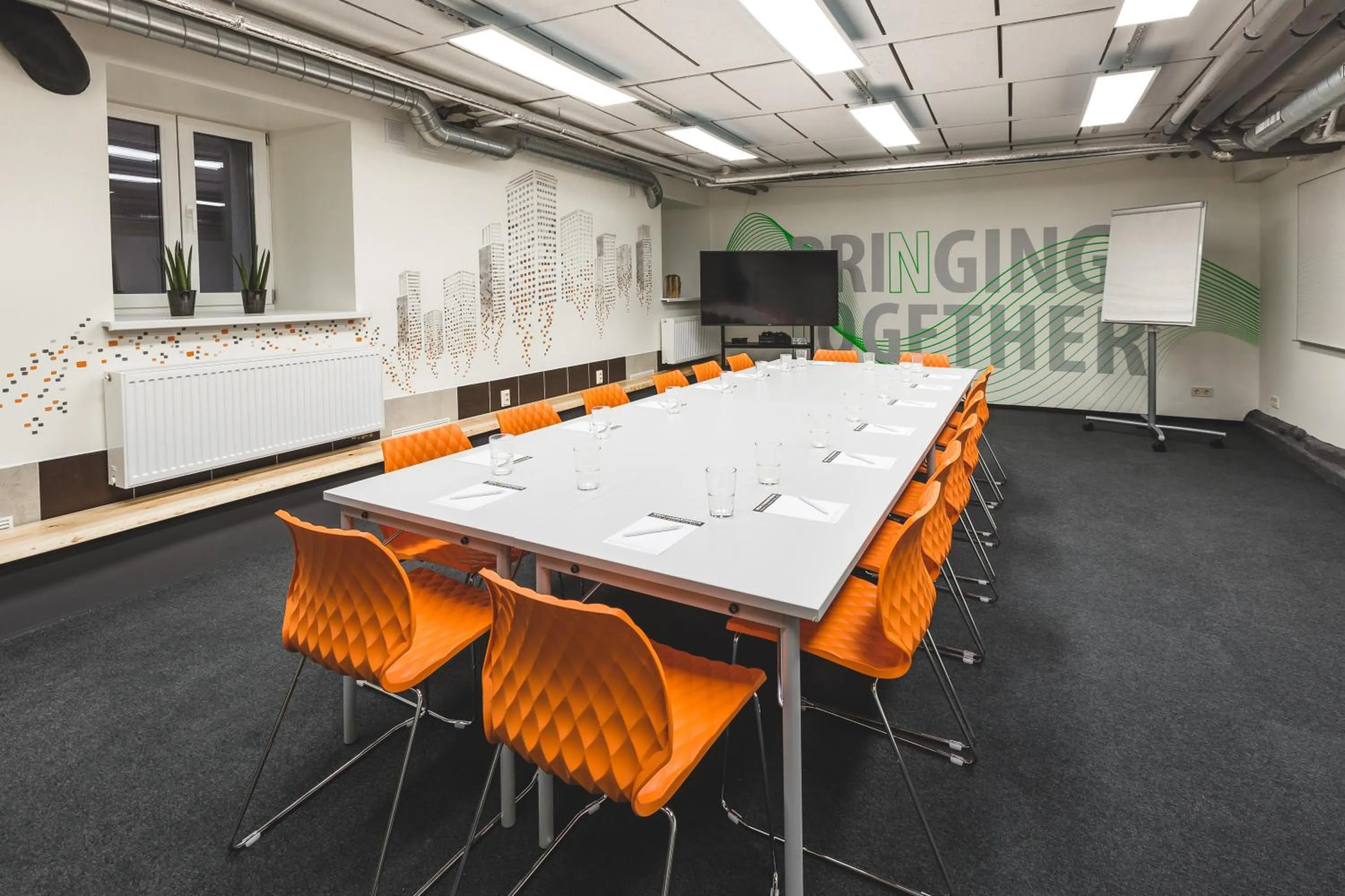 Communal lounge/ TV room in Riga Lux Apartments - Skolas