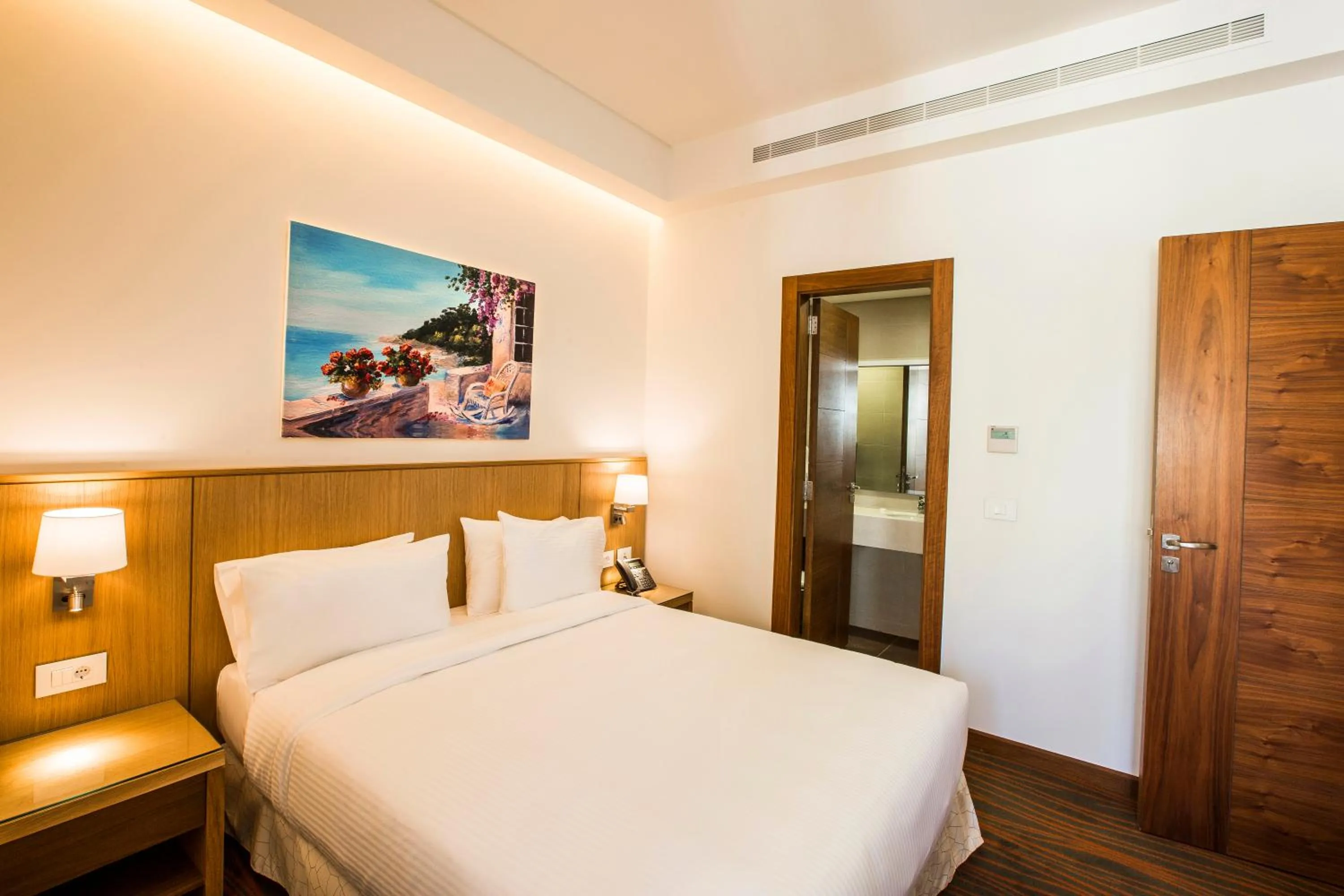 Bed in Citea Apart Hotel