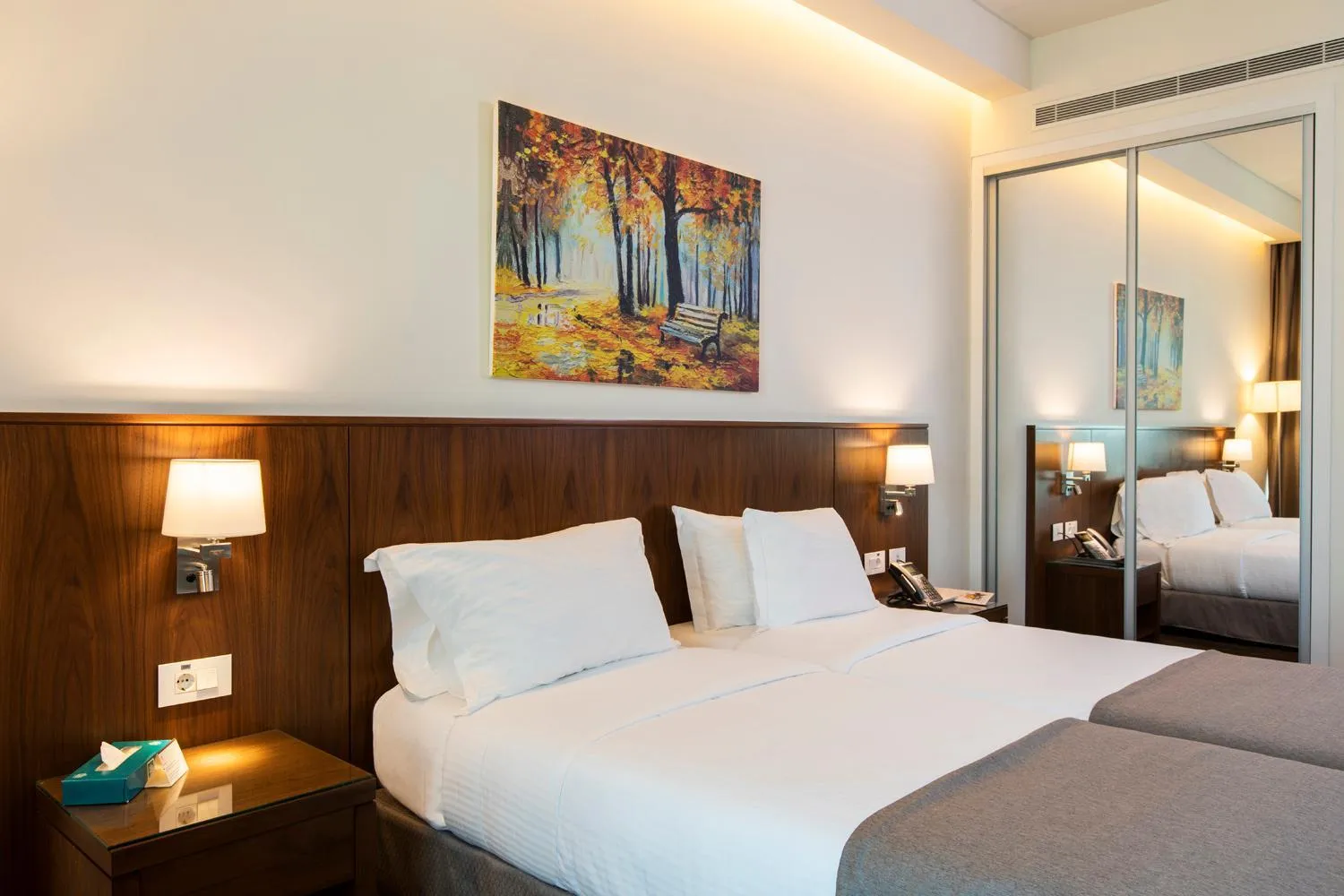 Bed in Citea Apart Hotel