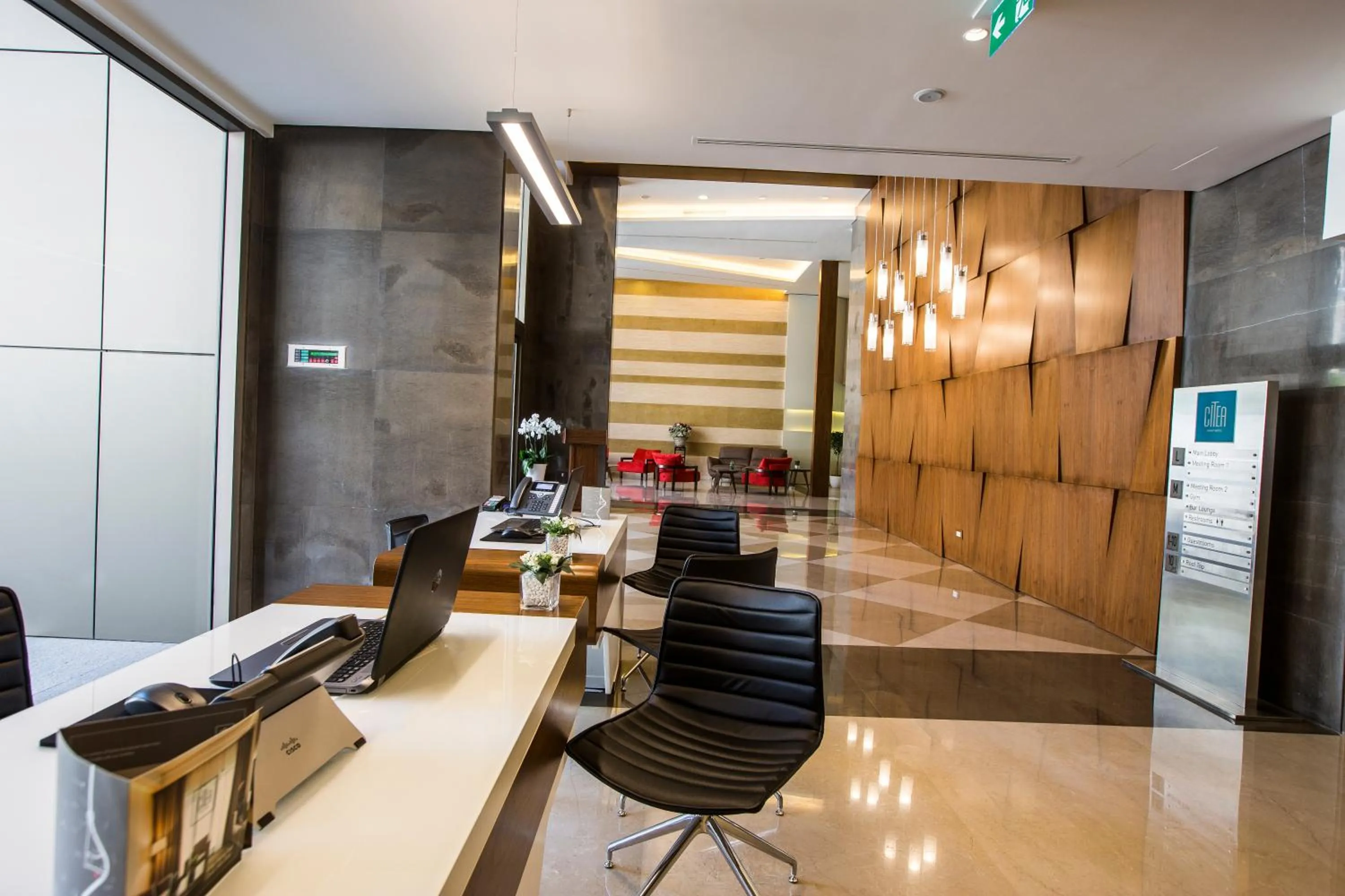 Lobby or reception in Citea Apart Hotel
