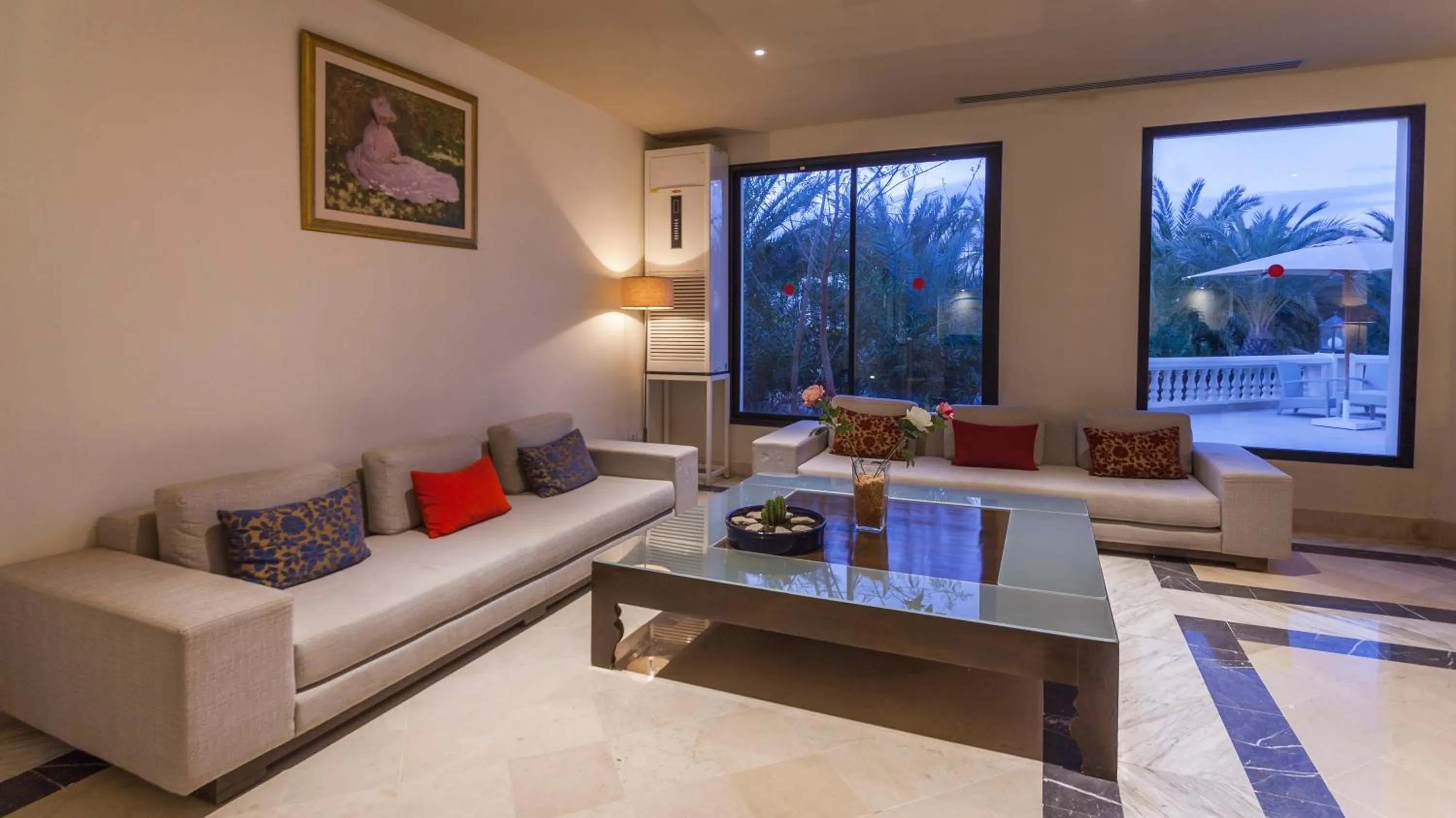 Seating area in Cesar Thalasso