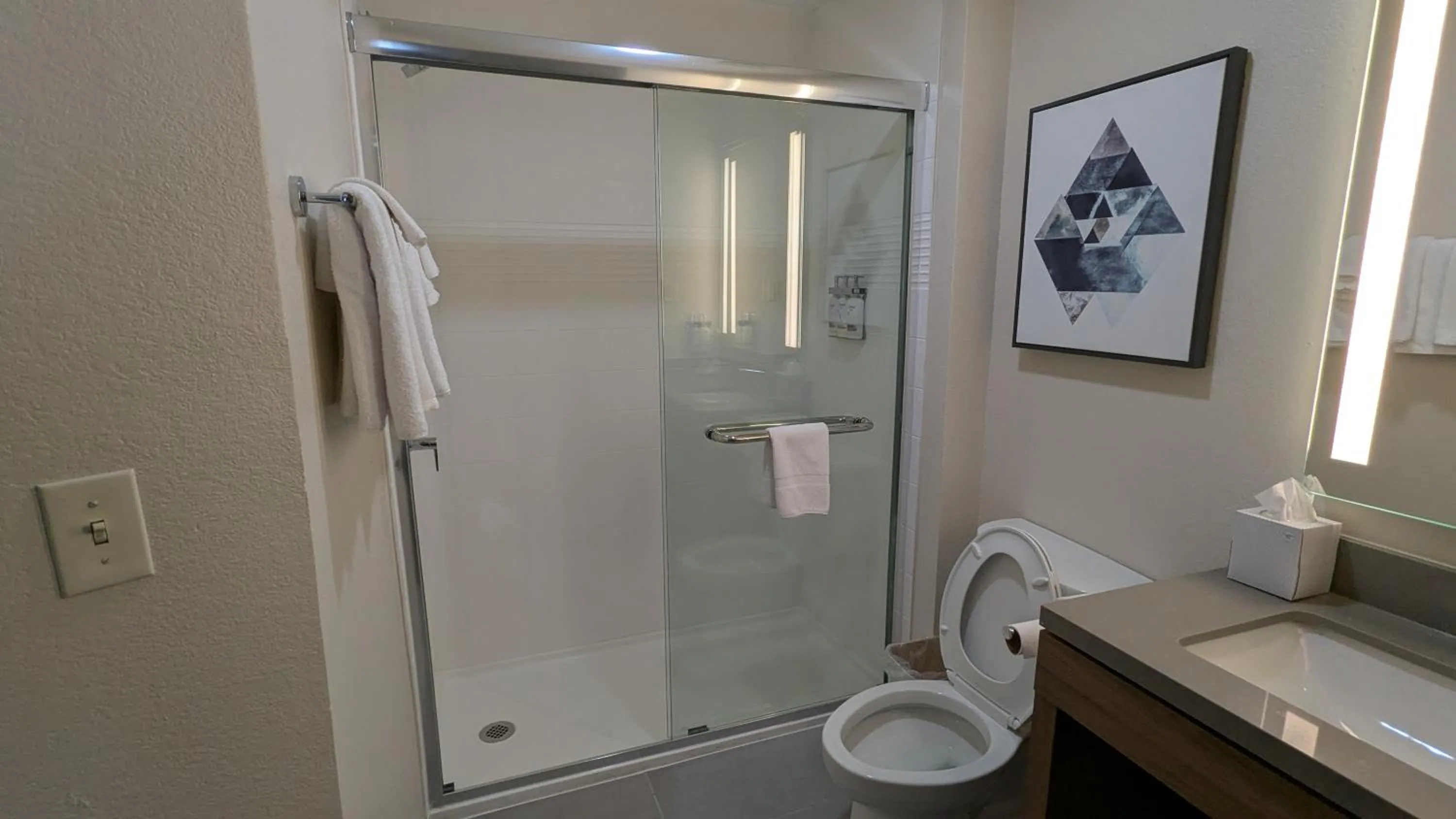Studio Suite with One Double Bed and Roll-in Shower - Mobility Access in Candlewood Suites Conway by IHG