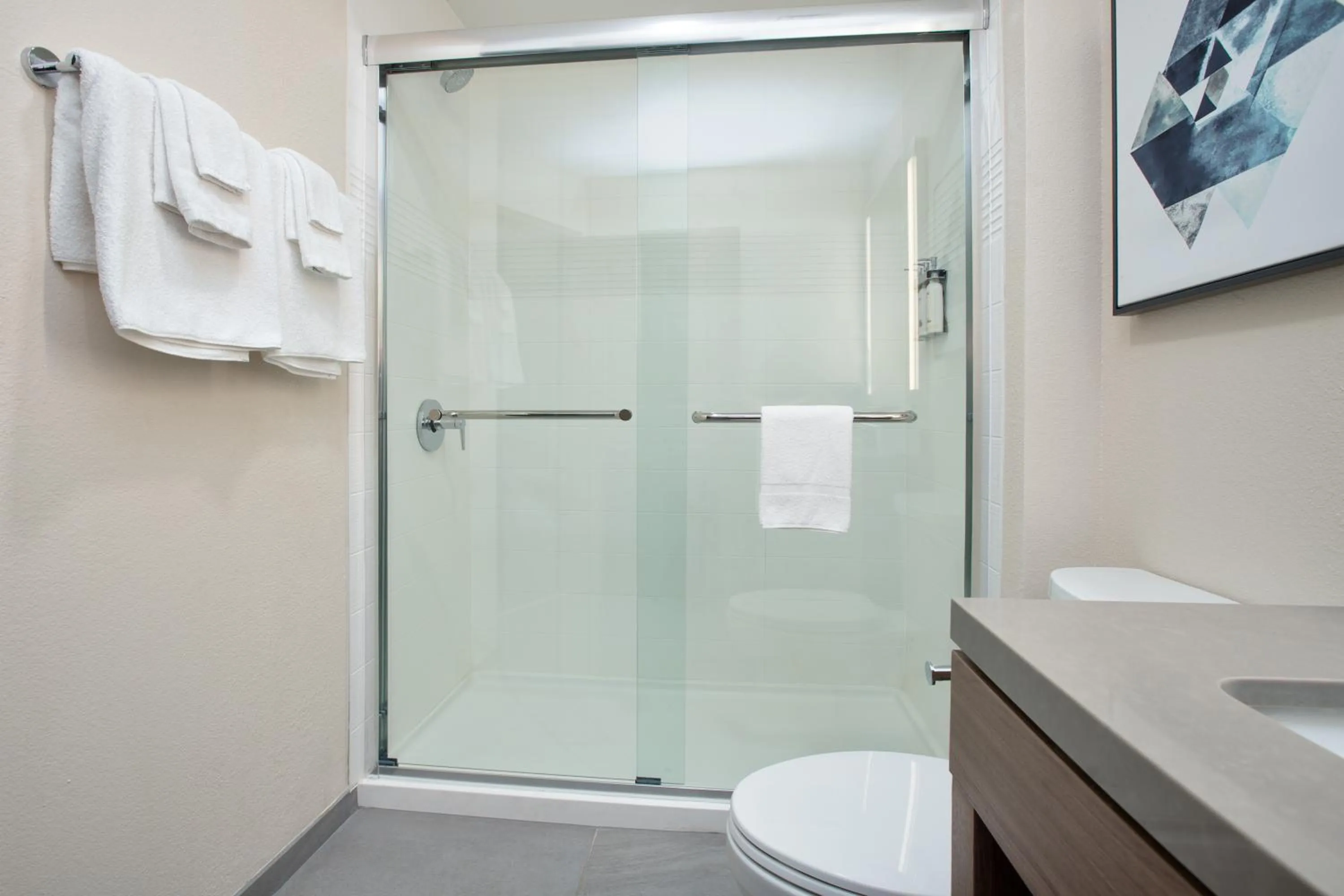 Shower in Candlewood Suites Conway by IHG