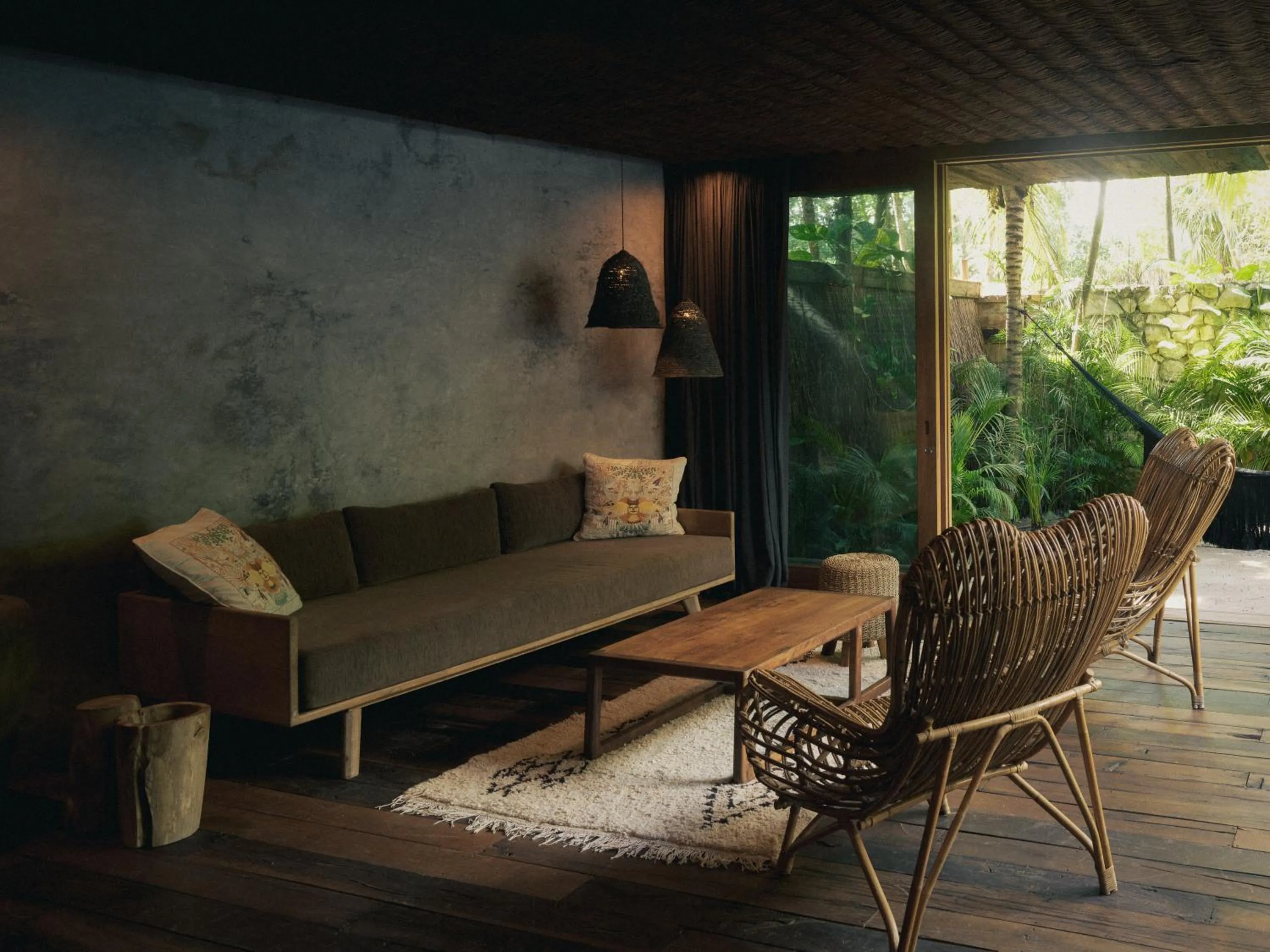 Living room in BE Destination Tulum