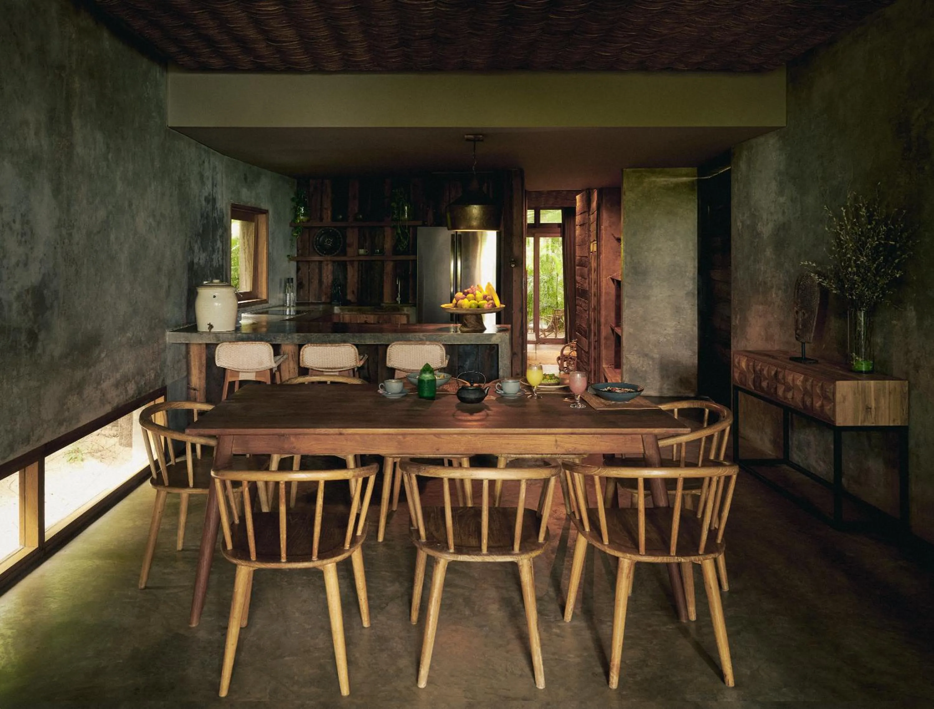 Dining area in BE Destination Tulum