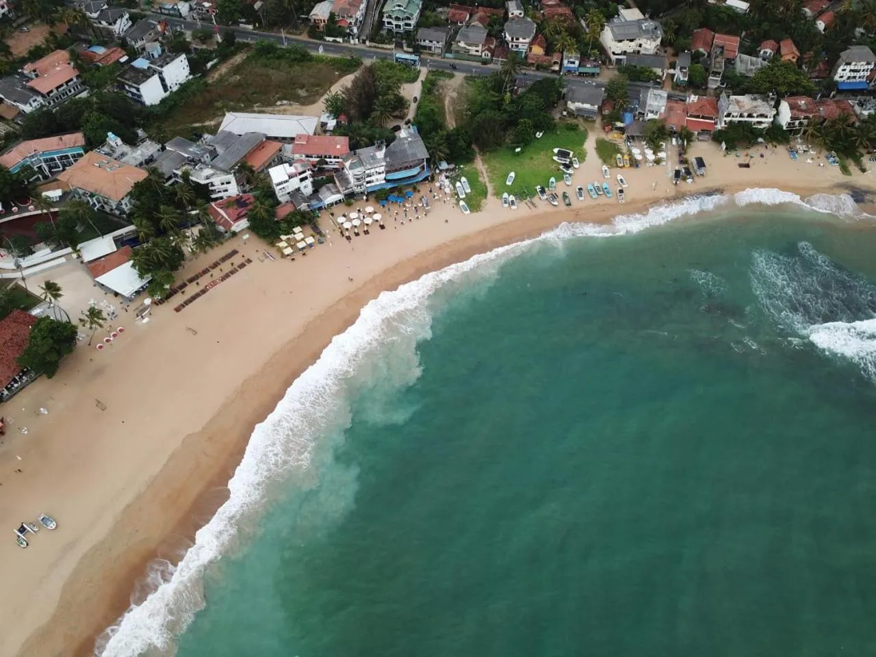 Bird's eye view in Hotel Panorama