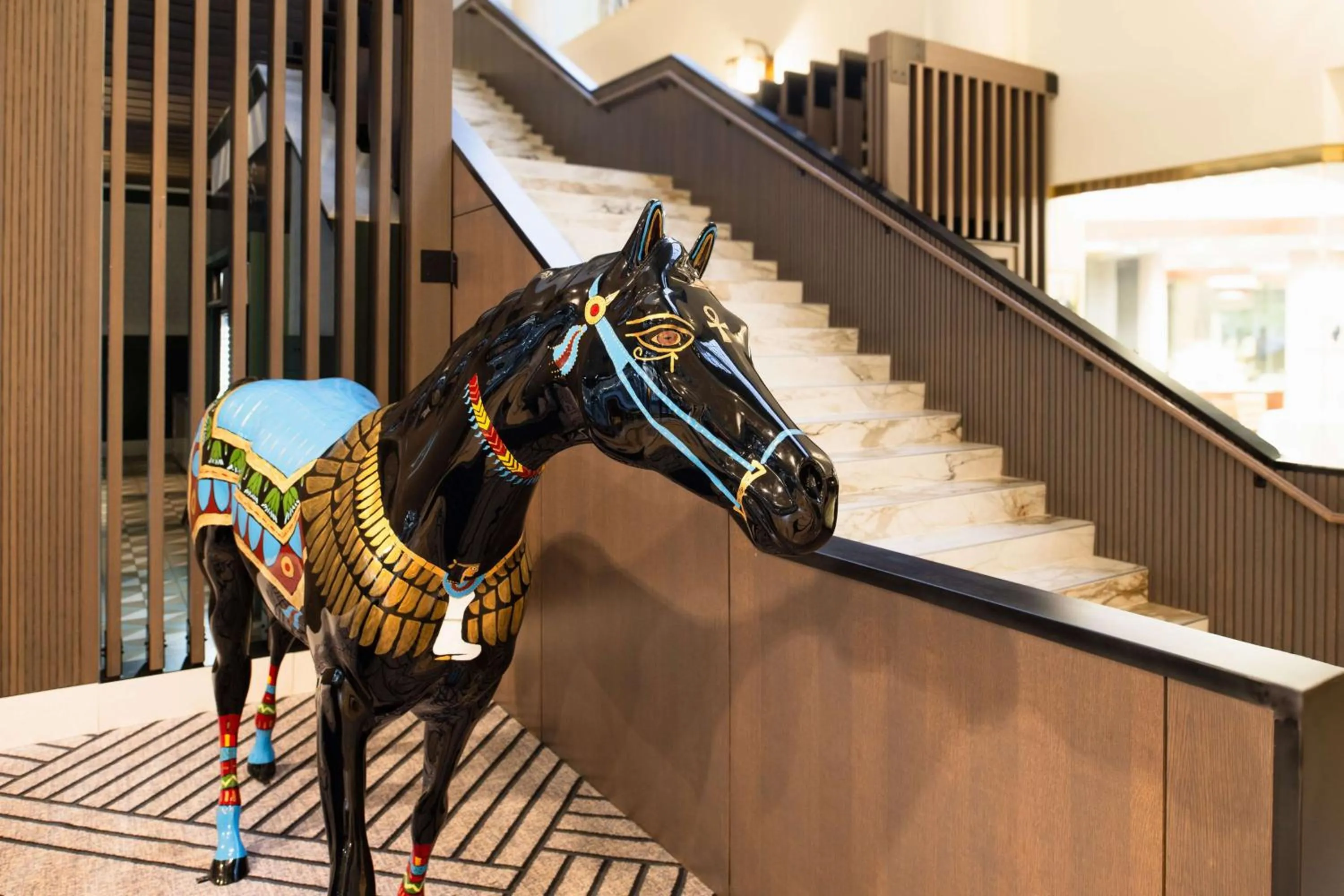 Lobby or reception in Hilton Lexington Downtown
